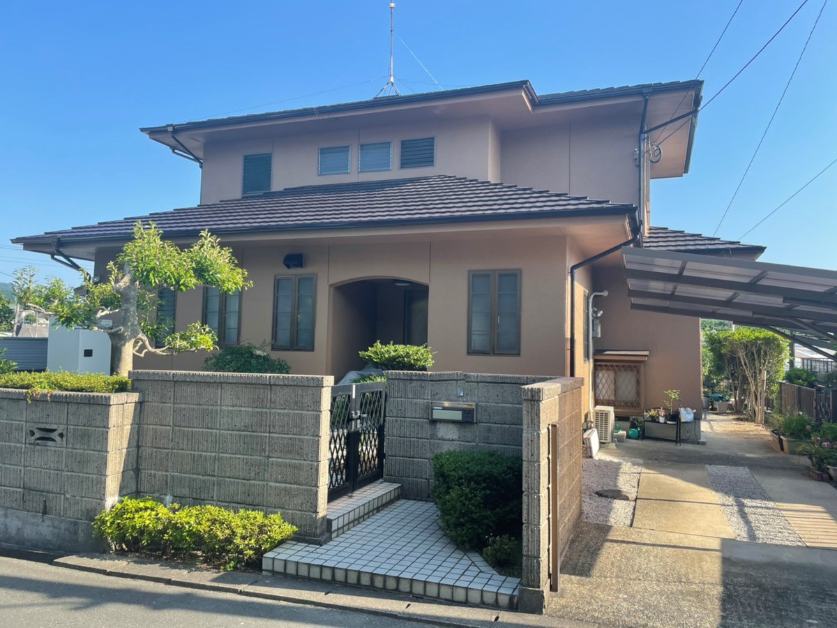 宗像市　匿名様邸　外壁塗装工事　屋根塗装工事　20210615