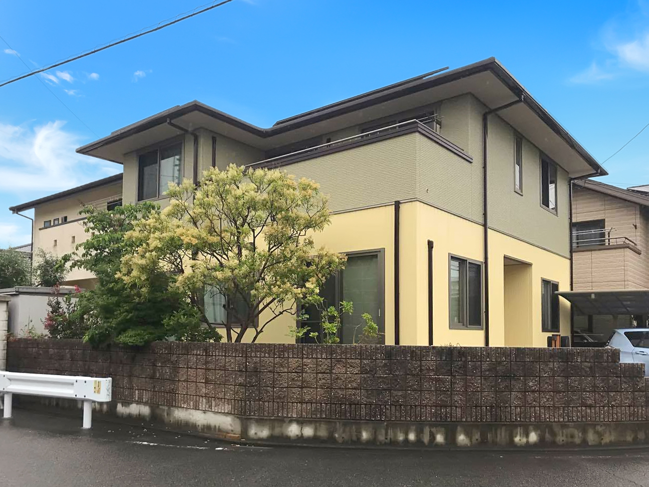 松山市　匿名様邸　外壁塗装/屋根塗装　2021/6/19