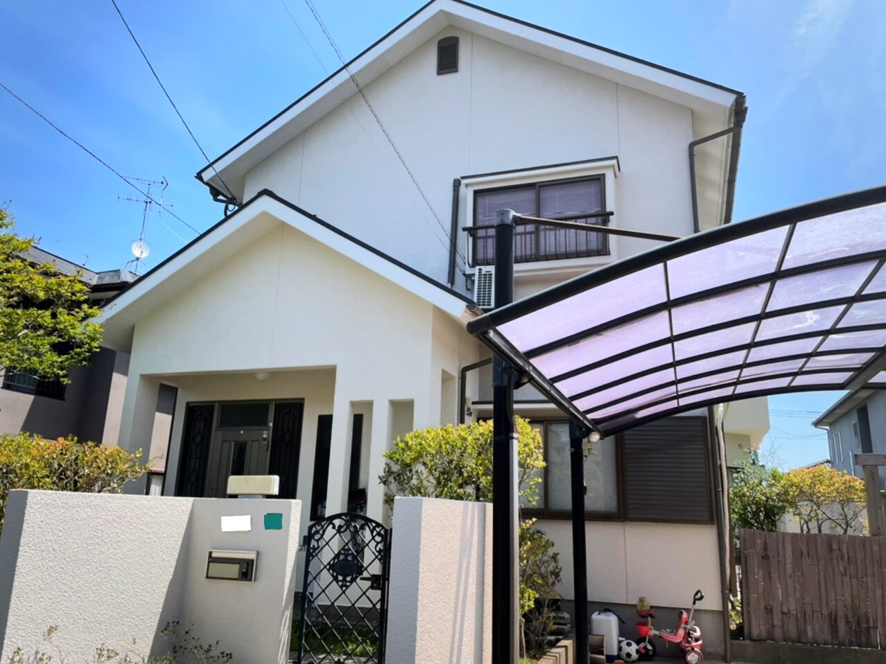 大野城市　匿名希望様邸　外壁塗装　屋根塗装　20210714