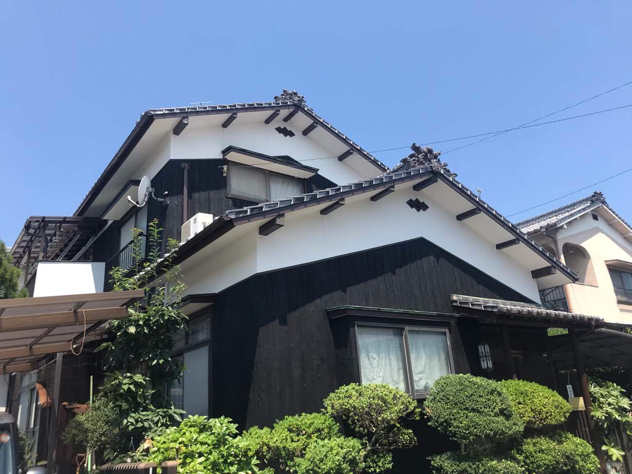 松山市　高原様　外壁塗装　2021/7/30