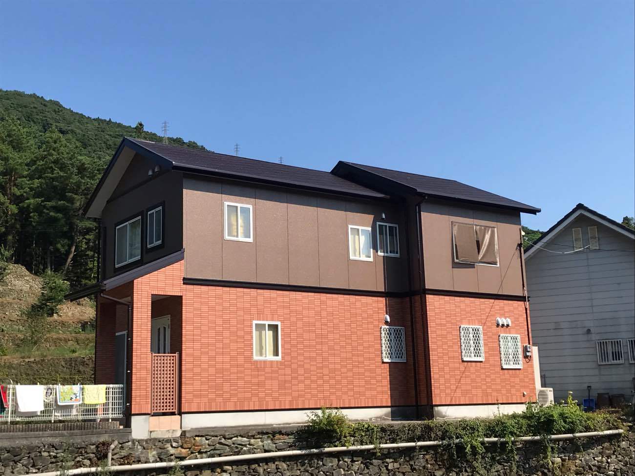 八幡浜市　K.U様邸　外壁塗装/屋根塗装　2021/7/30