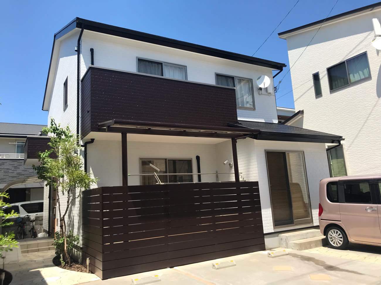 松山市　H.M様邸　外壁塗装/屋根塗装　2021/7/31