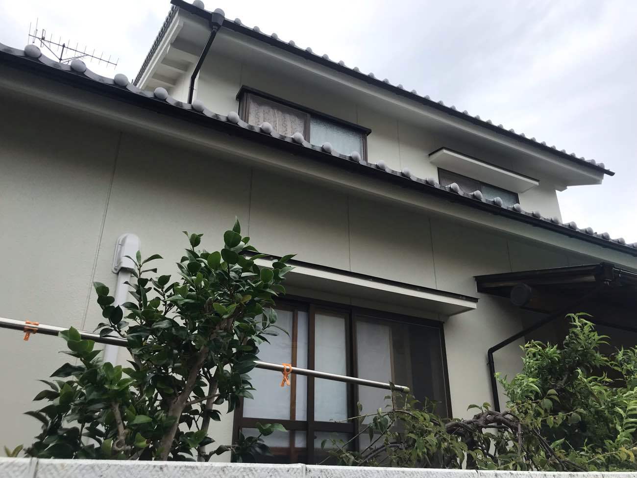 今治市　菅様邸　外壁塗装　2021/8/10　