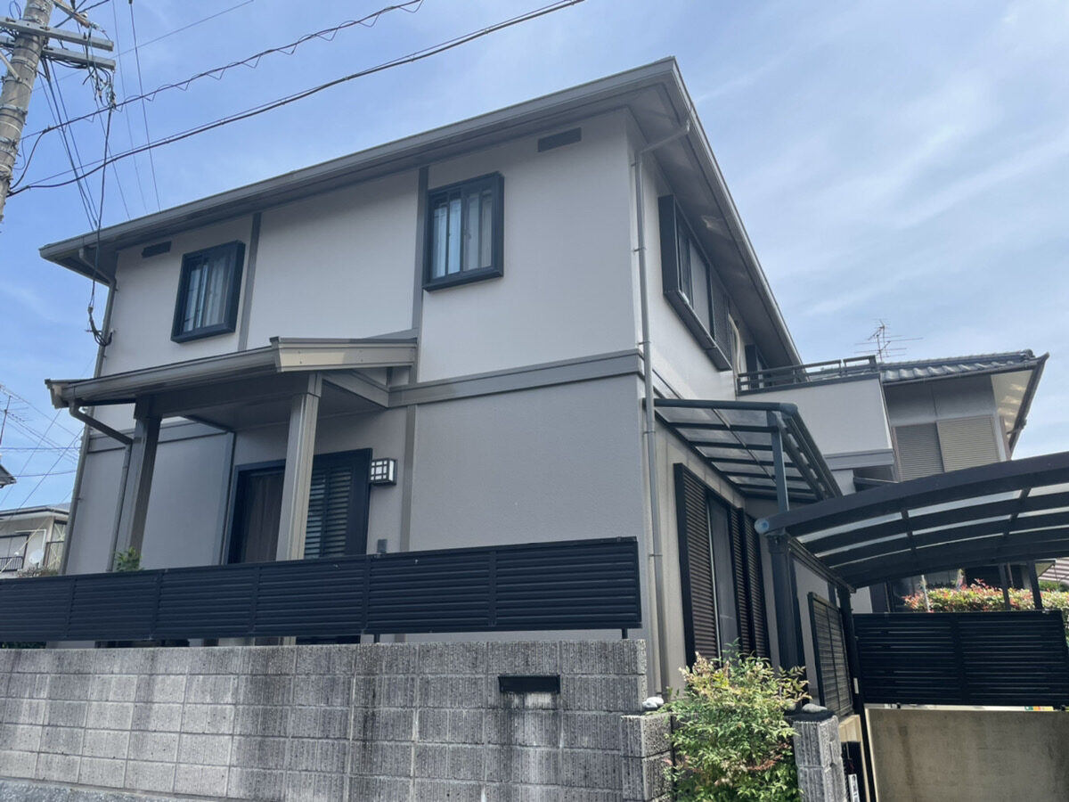 北九州　匿名様邸　外壁塗装工事　屋根塗装工事　20210817