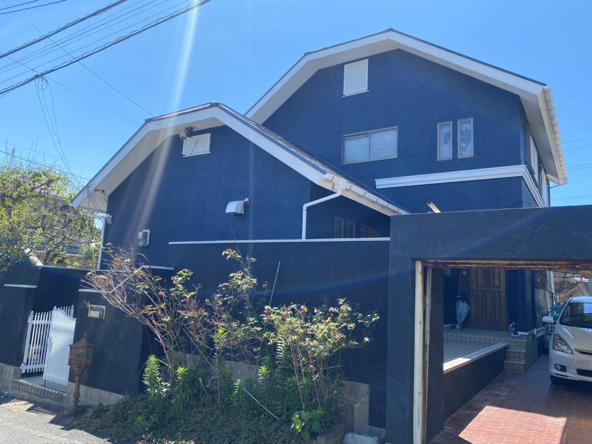 宗像市　匿名様邸　外壁塗装工事　屋根塗装工事　20210821