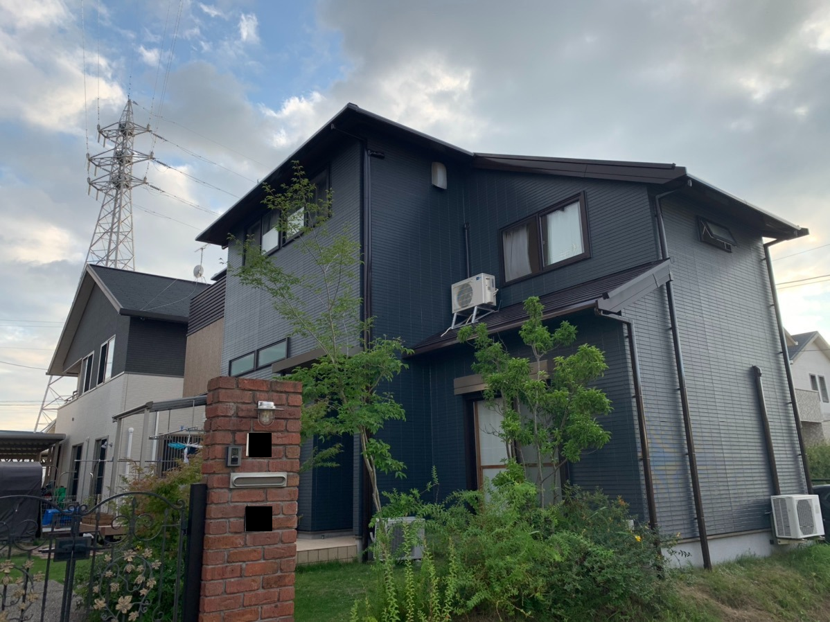 古賀市　S.M様邸　外壁塗装工事/屋根塗装工事　20210807
