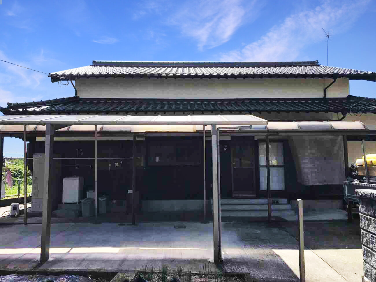 嘉麻市　S.M様邸　外壁塗装工事　20210824