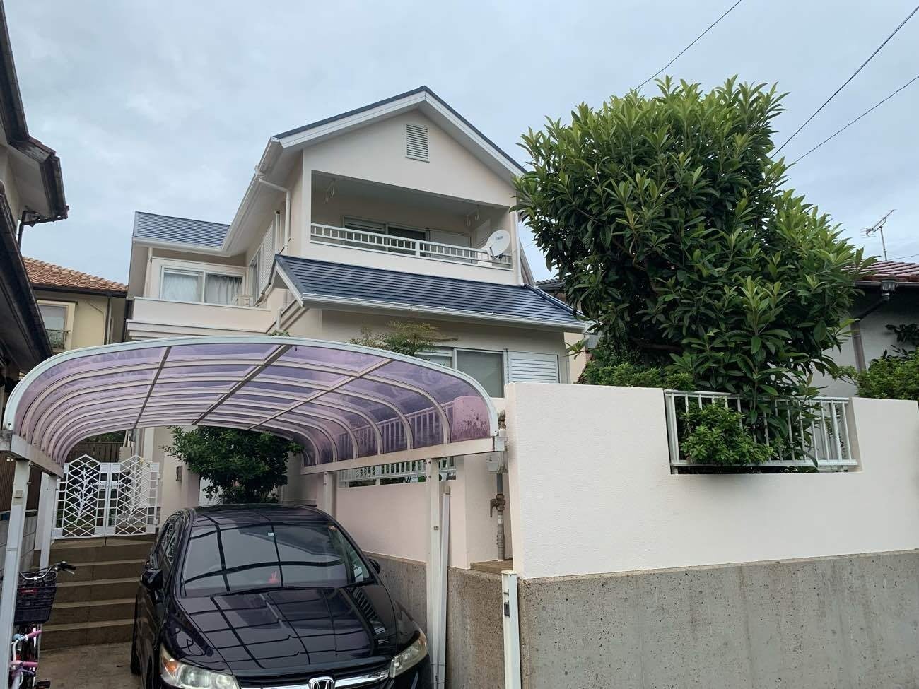 福岡市　Y.N様邸　外壁/屋根塗装工事　20210912