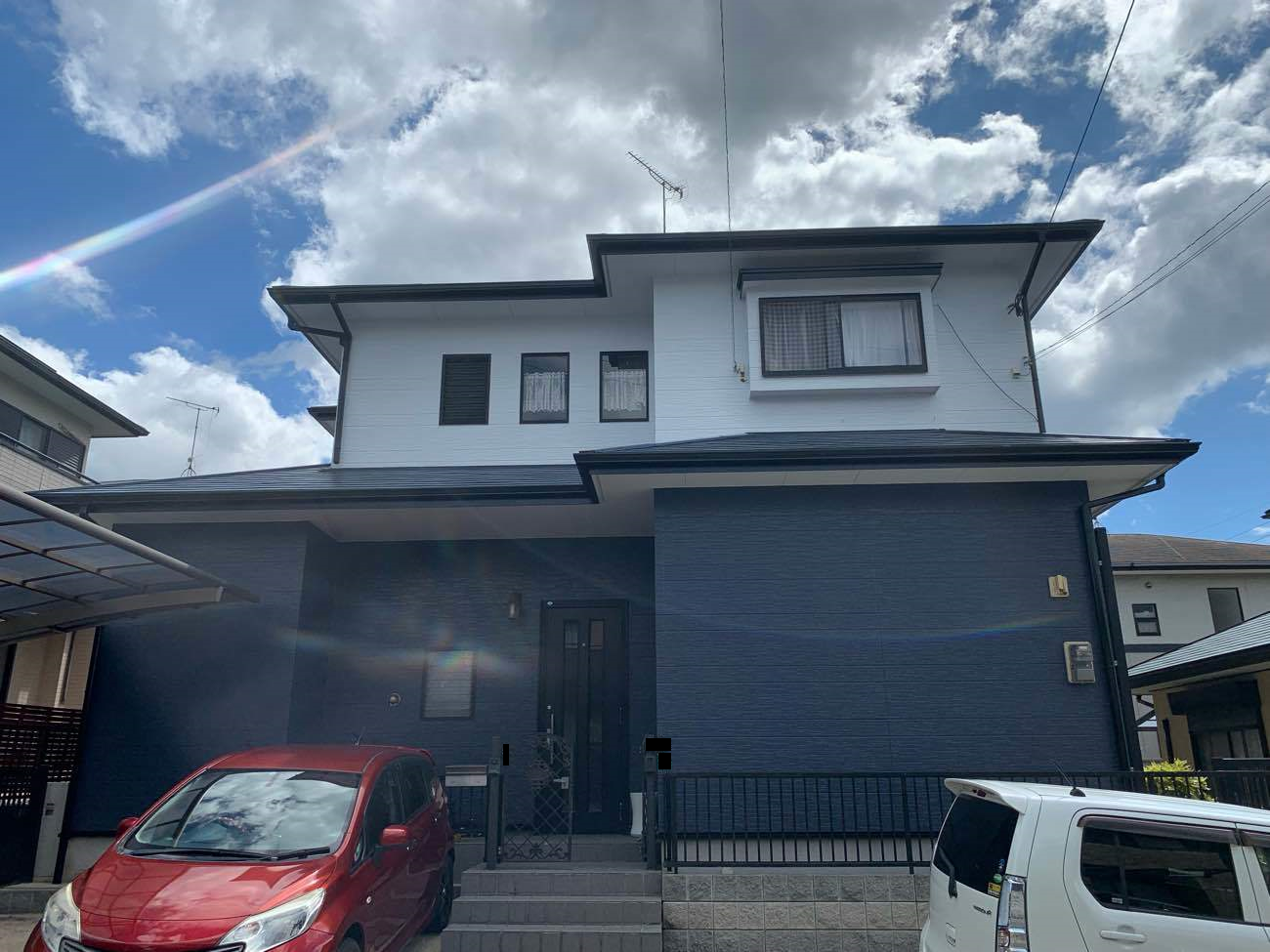 糟屋郡　I.T様邸　外壁屋根塗装工事　20210924