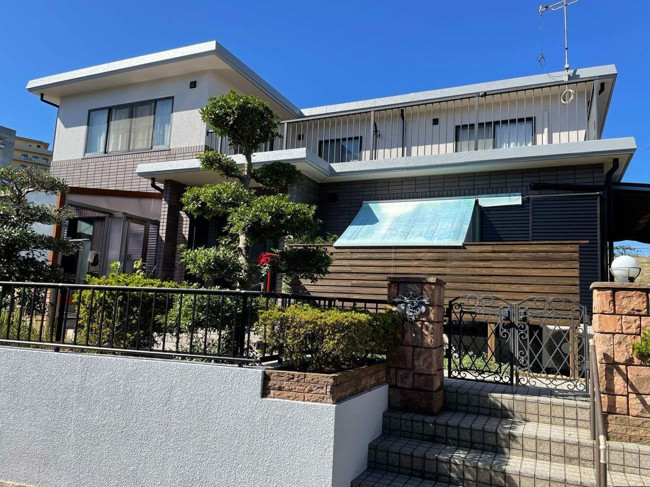 中間市　H.Y様邸　外壁塗装工事　20211029