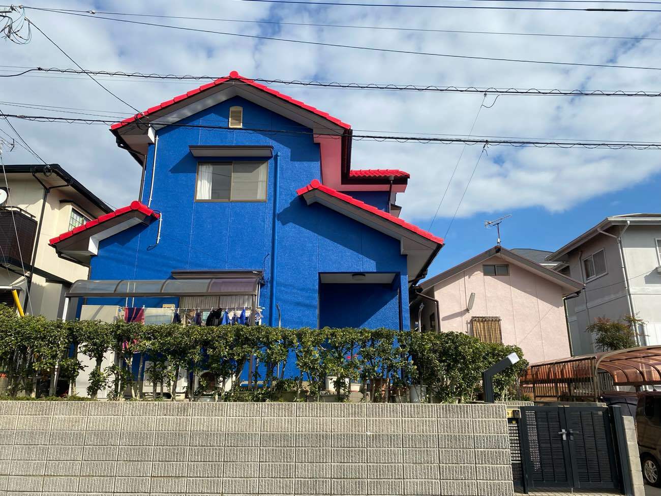 宗像市　匿名様邸　外壁塗装工事　屋根塗装工事　20211202