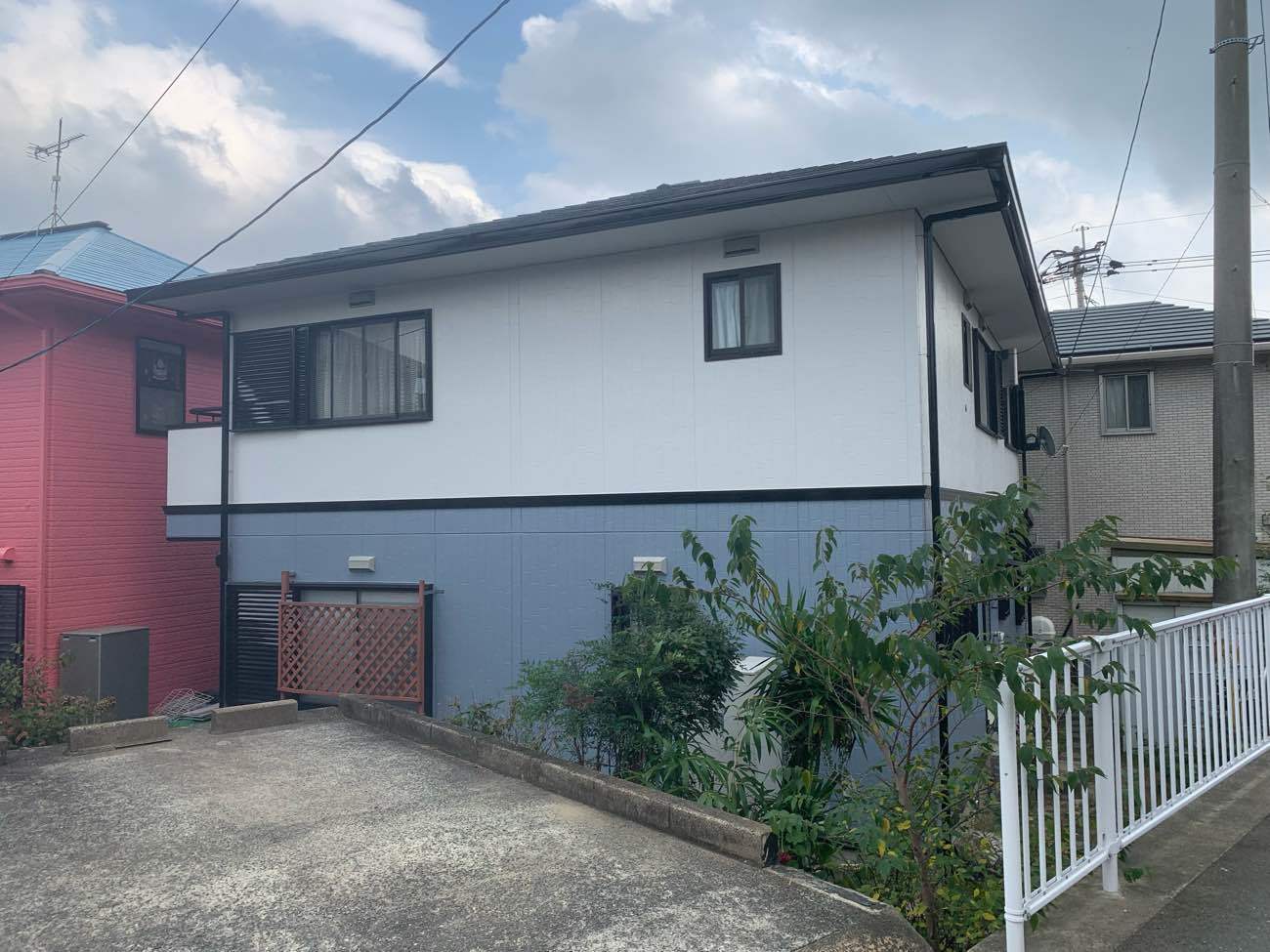 福岡市　K.K様邸　外壁/屋根塗装工事　20211122