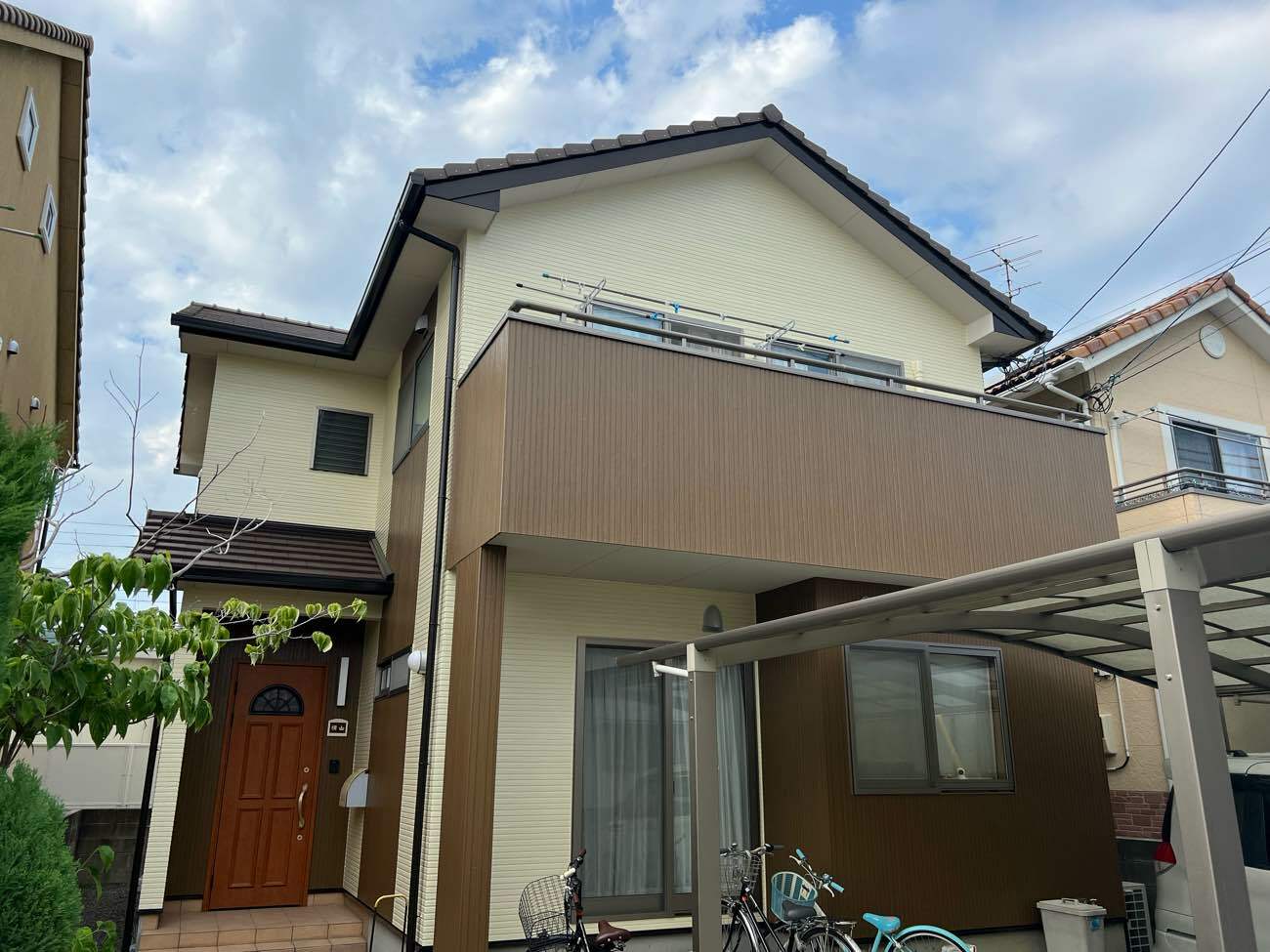 松山市　匿名様邸　外壁塗装　2022/7/25