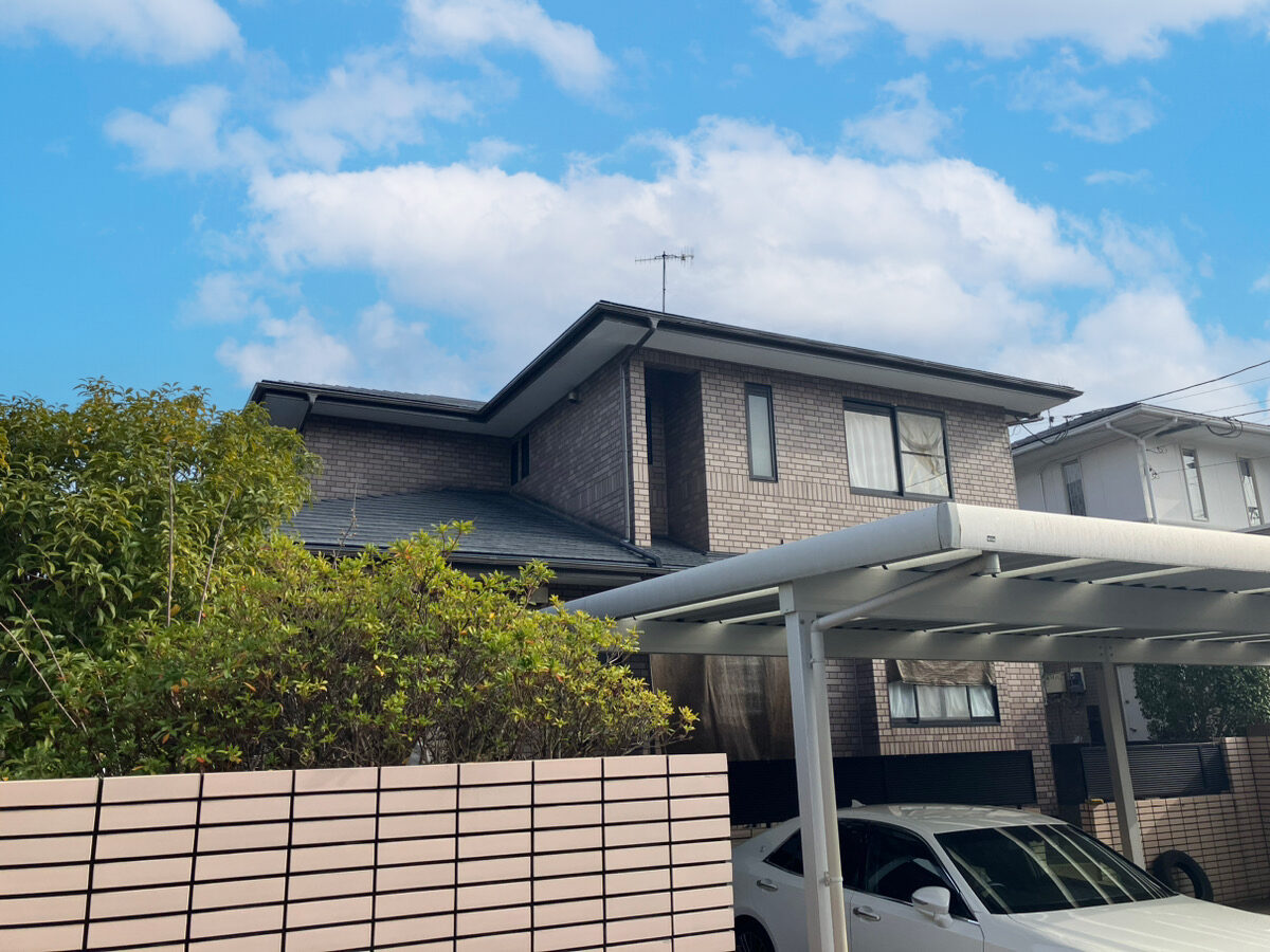 大野城市　M.O様邸　屋根塗装工事　20230321