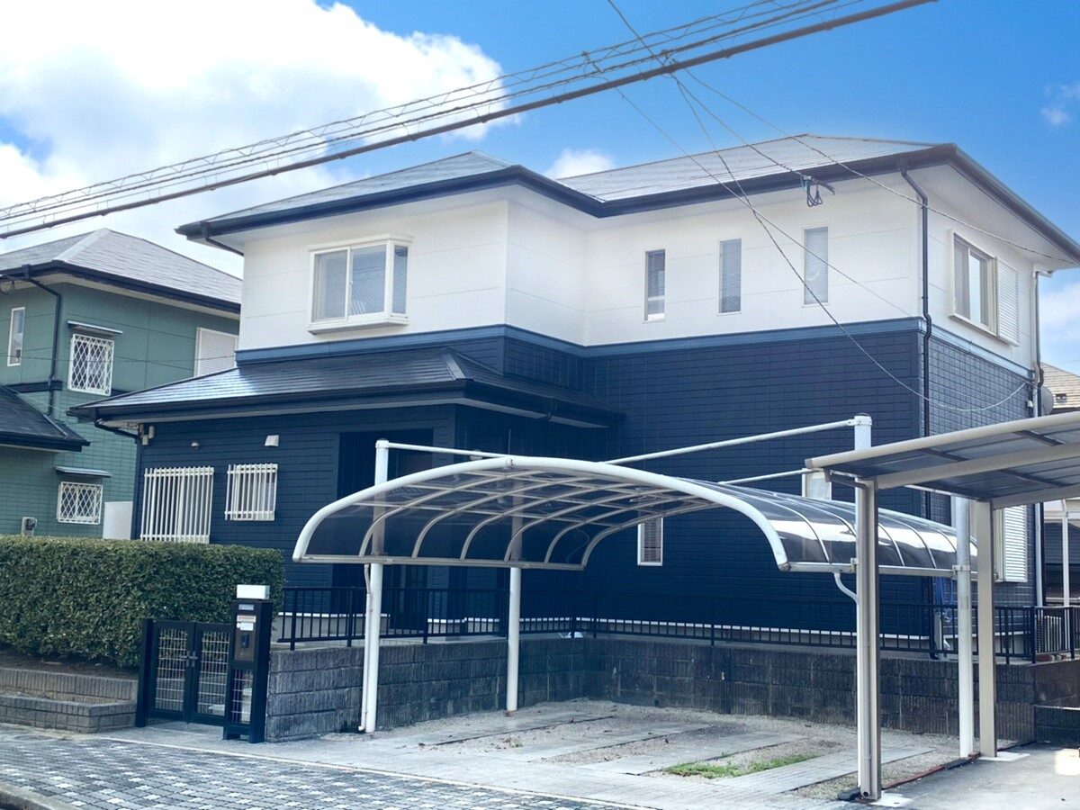 飯塚市　山根様邸　外壁塗装工事　屋根塗装工事　20230309