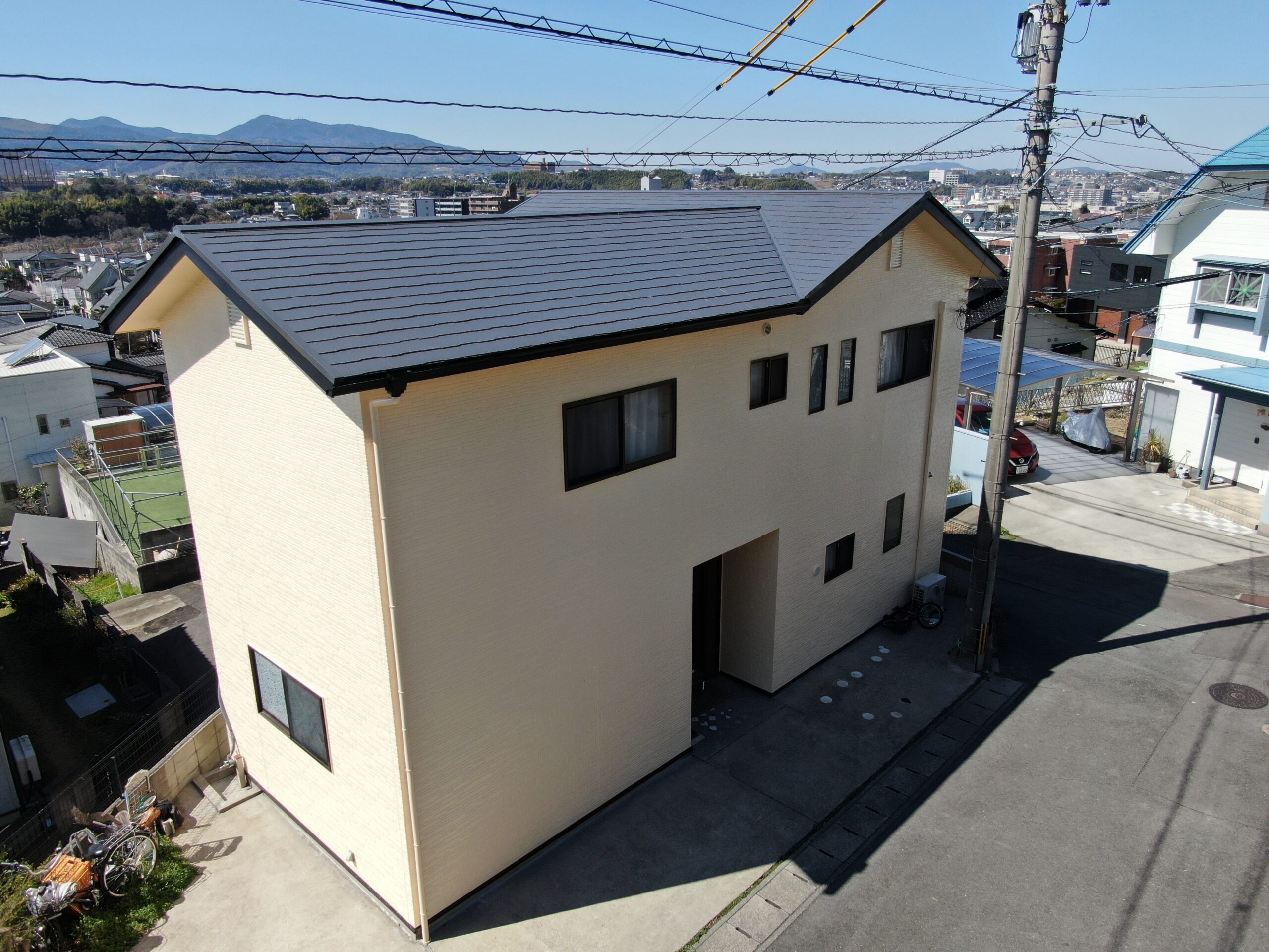 熊本市北区 N様邸 屋根塗装工事 外壁塗装工事 20230309