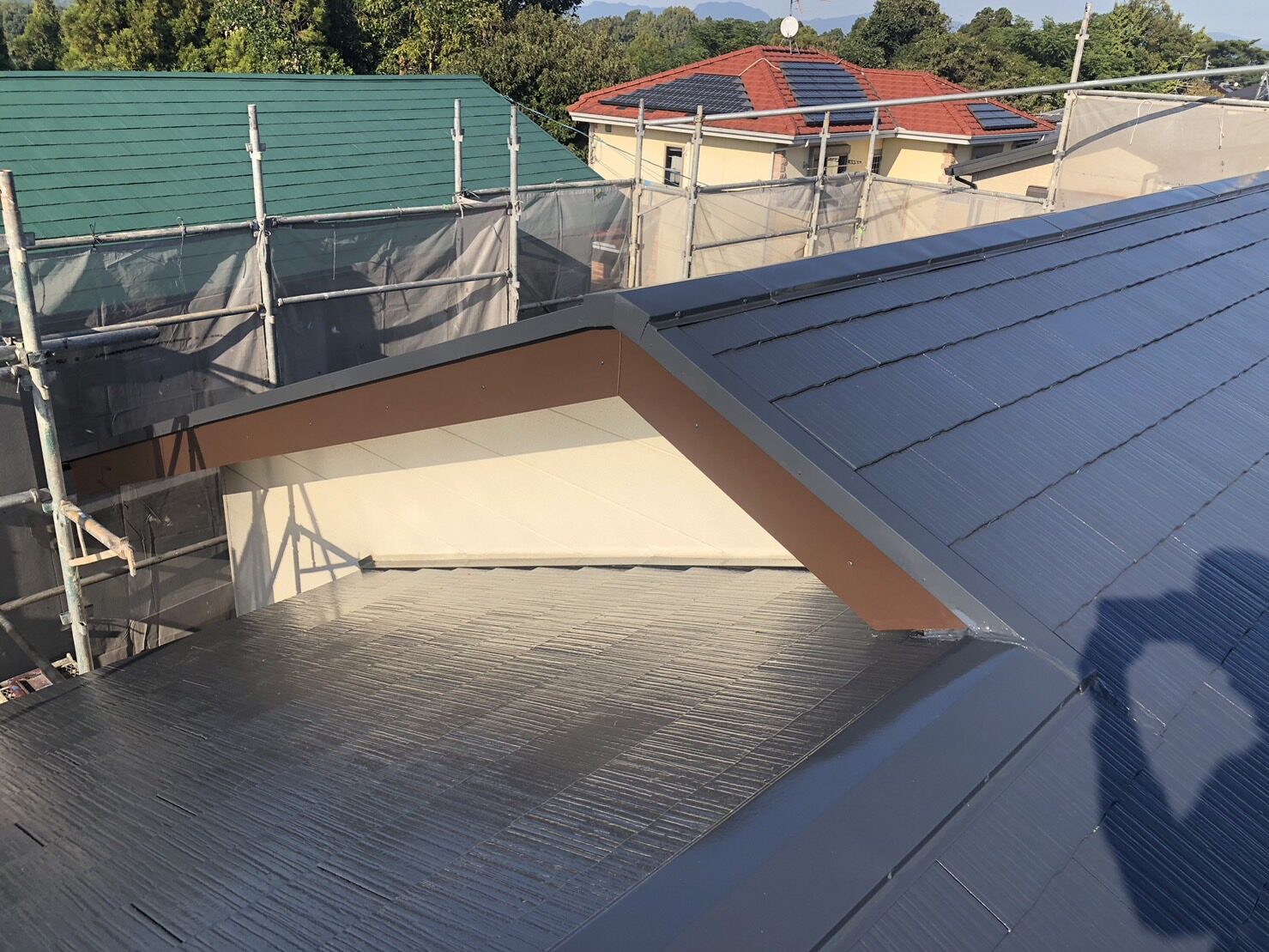 熊本市北区 O様邸 屋根塗装工事 20221102