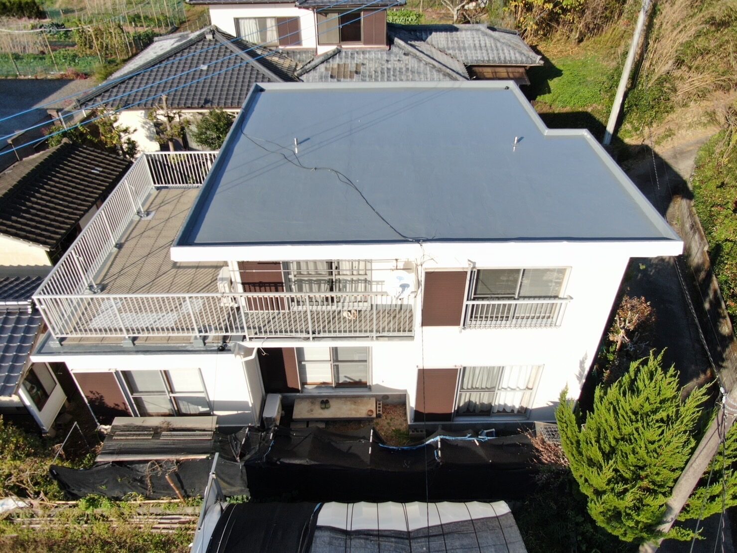 宇土市 H様邸 外壁塗装工事 屋上防水塗装工事 20221126