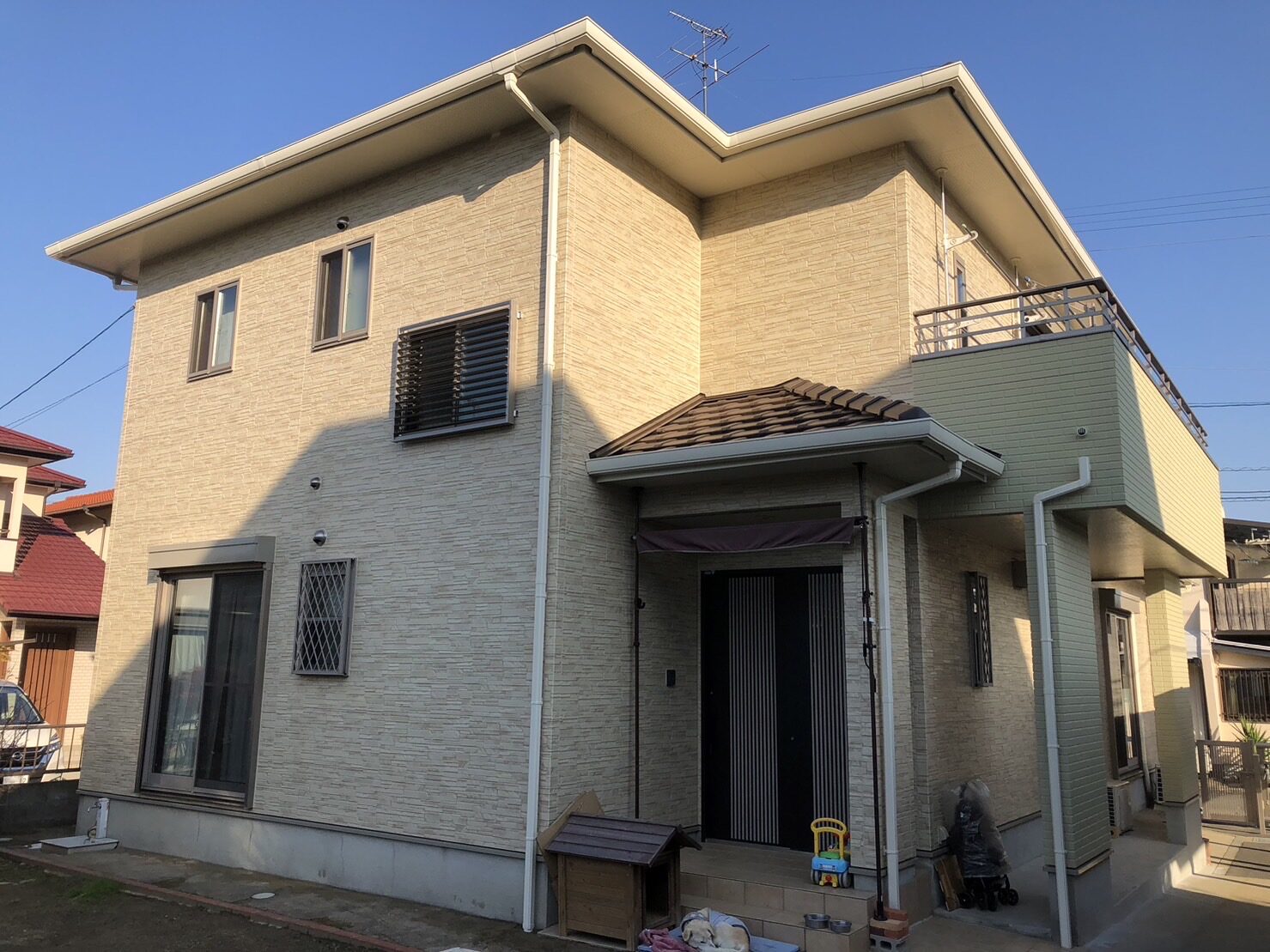 熊本市中央区 I様邸 外壁塗装工事 20221209