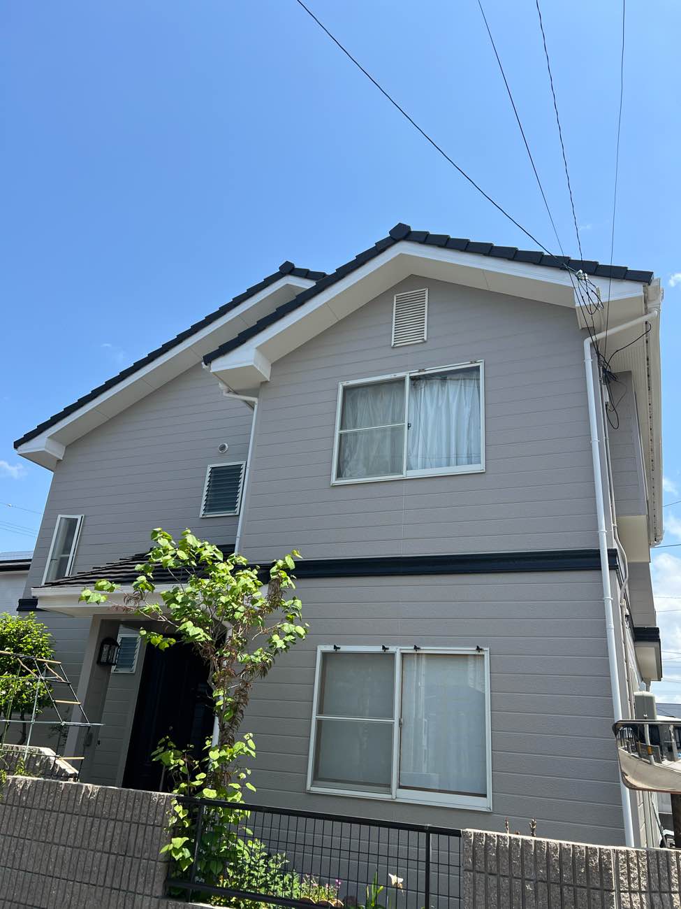 伊予郡　S.S様邸　外壁塗装/屋根塗装/防水工事　2023/5/8