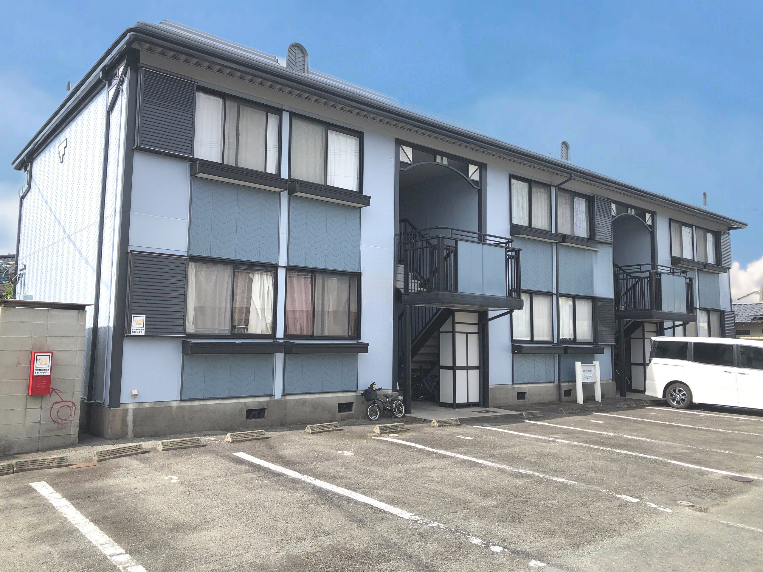 熊本市西区 アパート 屋根塗装工事 外壁塗装工事 20230414