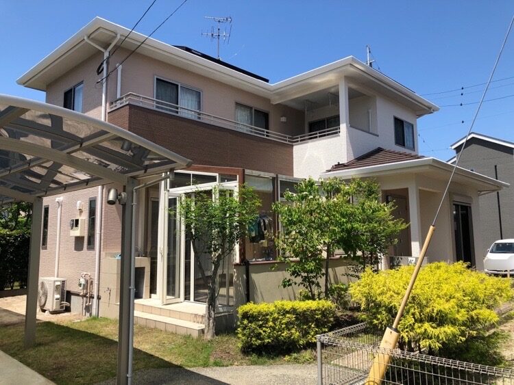 熊本市東区 I様邸 屋根塗装工事 外壁塗装工事 20230517