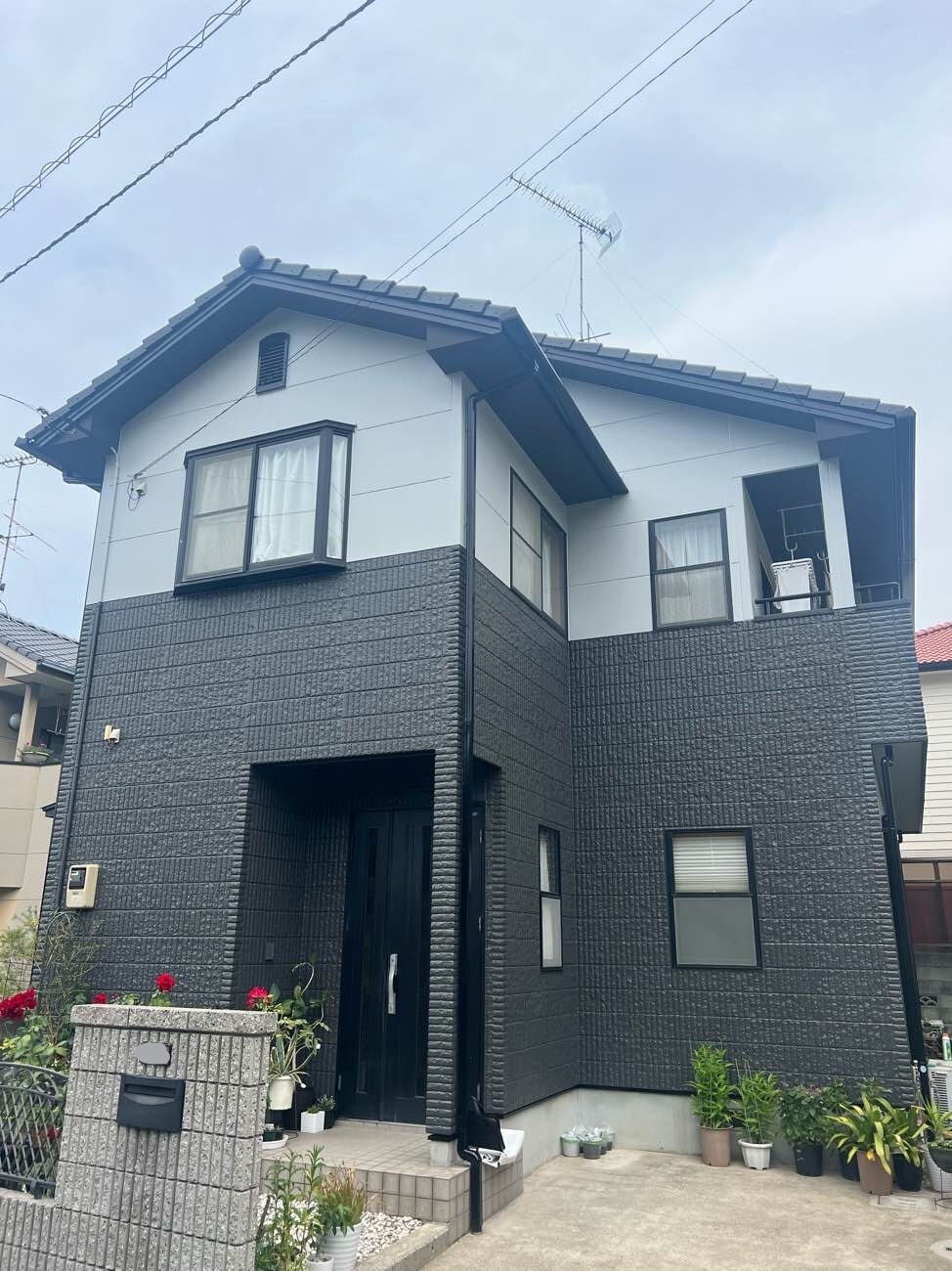 松山市　Y.H様邸　外壁塗装　屋根塗装　2023/6/30