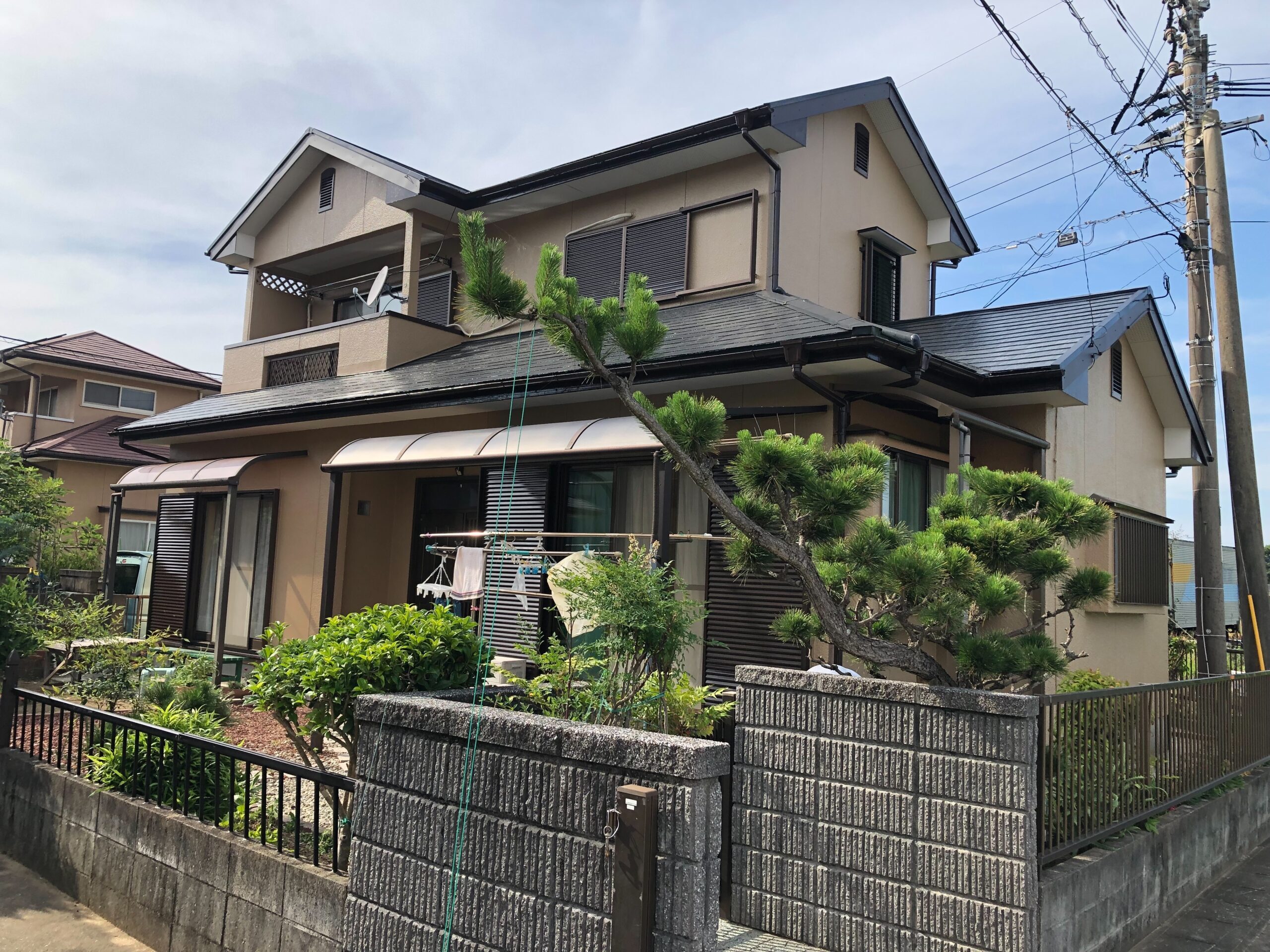 宇土市 様邸 E様邸 屋根塗装工事 外壁塗装工事 20230616