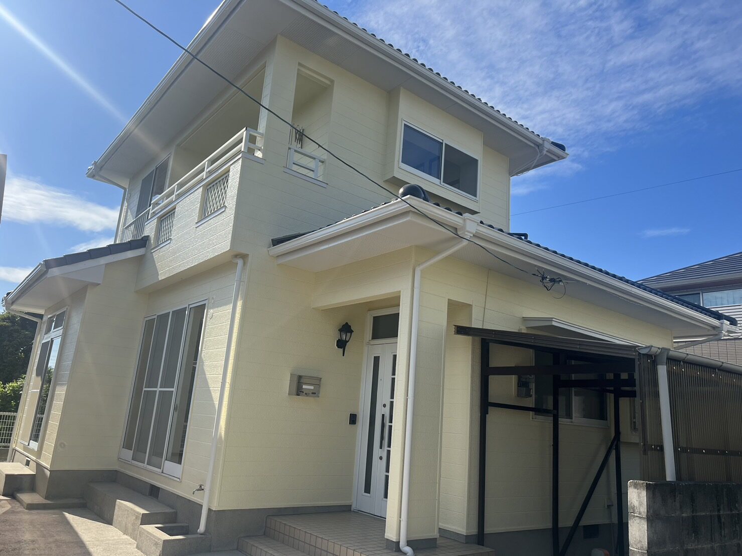 宇城市松橋 I様邸 屋根塗装工事 外壁塗装工事 20230602