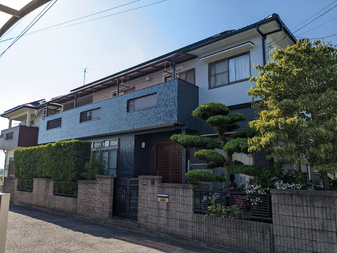 松山市　匿名様邸　外壁塗装　屋根塗装　2023/6/17