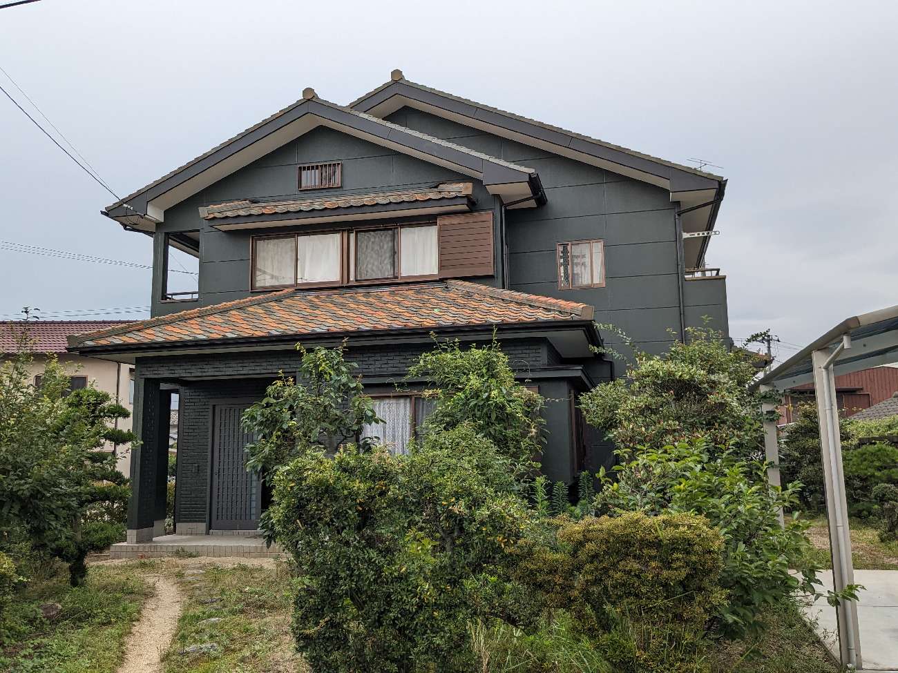 西条市　井川様邸　外壁塗装　2023/7/18