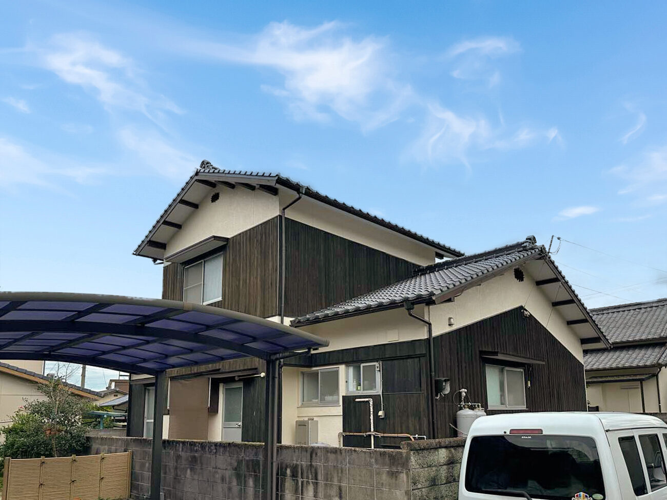 今治市　檜垣様邸　屋根葺き替え工事　2023/9/26