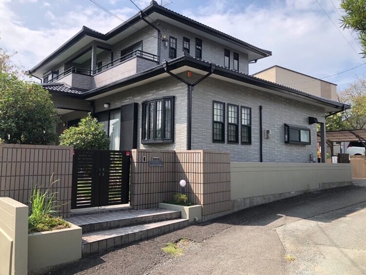 宇城市松橋 K様邸 屋根外壁塗装工事 20230914