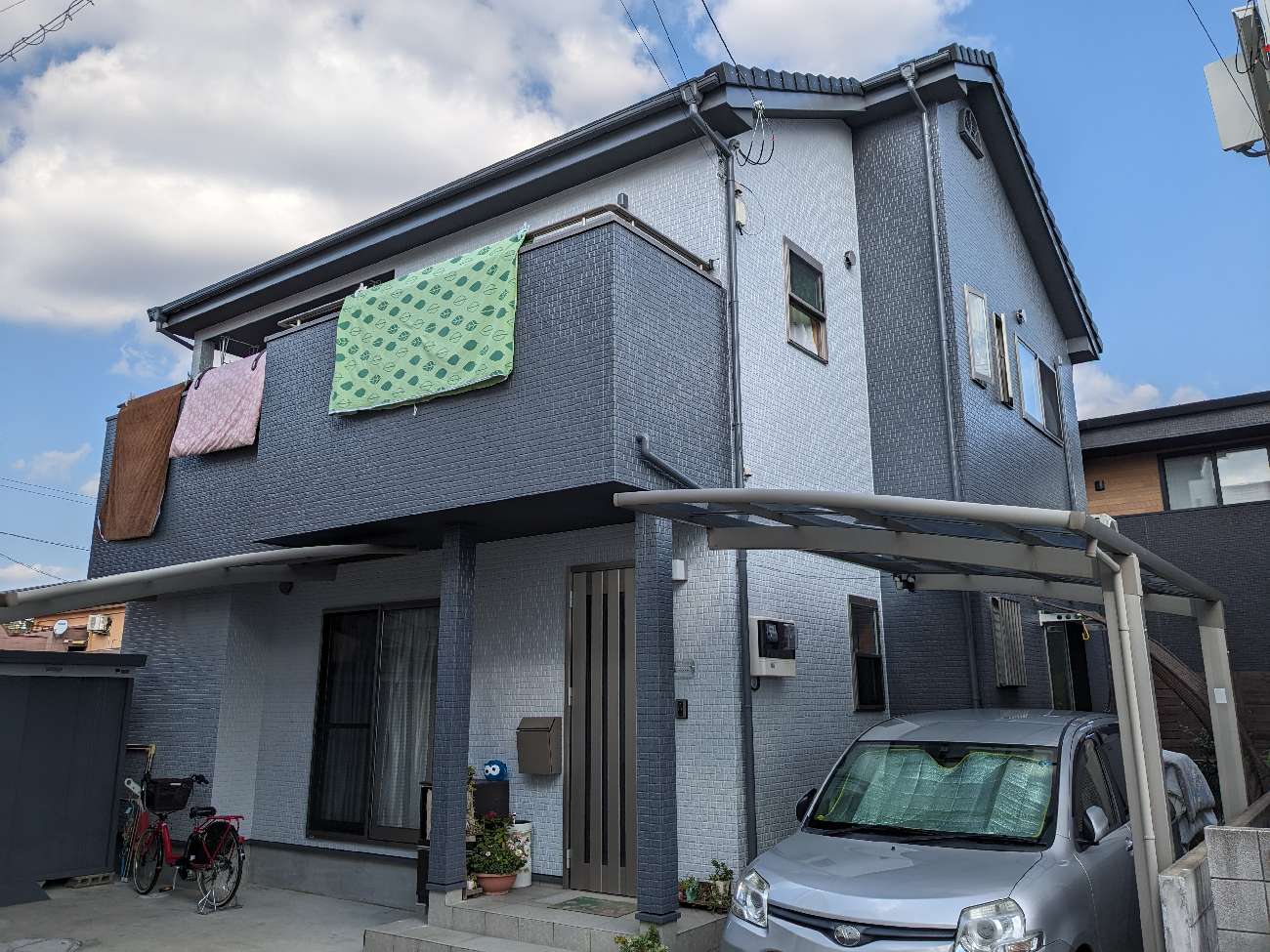 松山市　T.A様邸　外壁塗装　2023/11/24