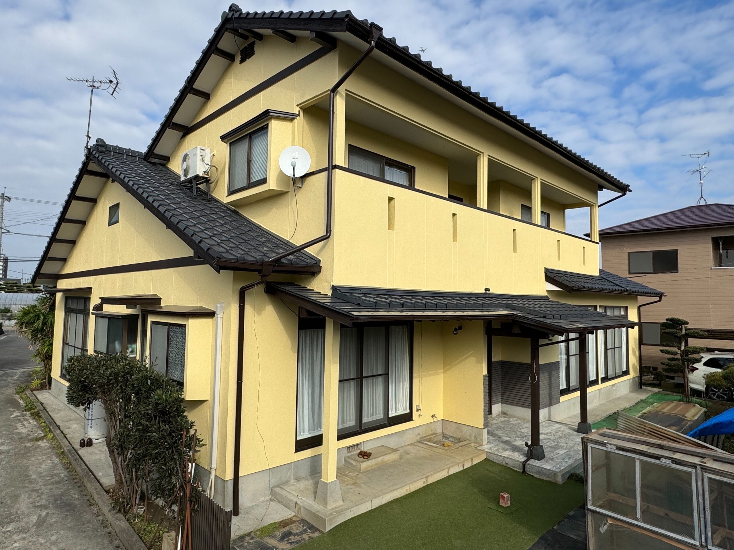 熊本市南区 O様邸 屋根塗装工事　外壁塗装工事 20231225