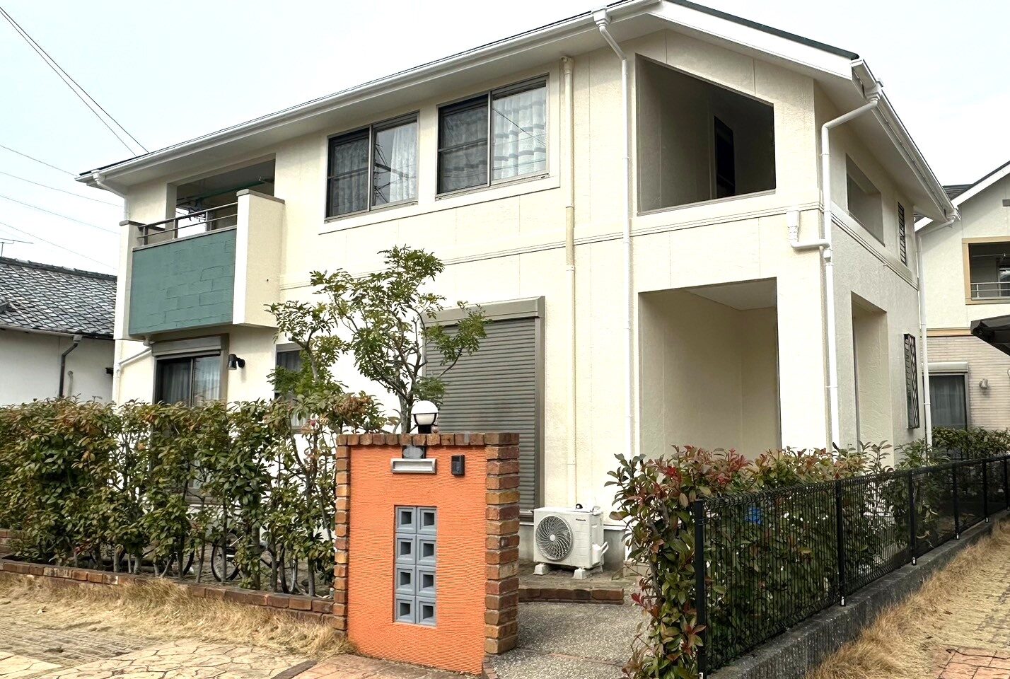 福岡市早良区　匿名様邸　外壁塗装工事　屋根塗装工事　築17年　