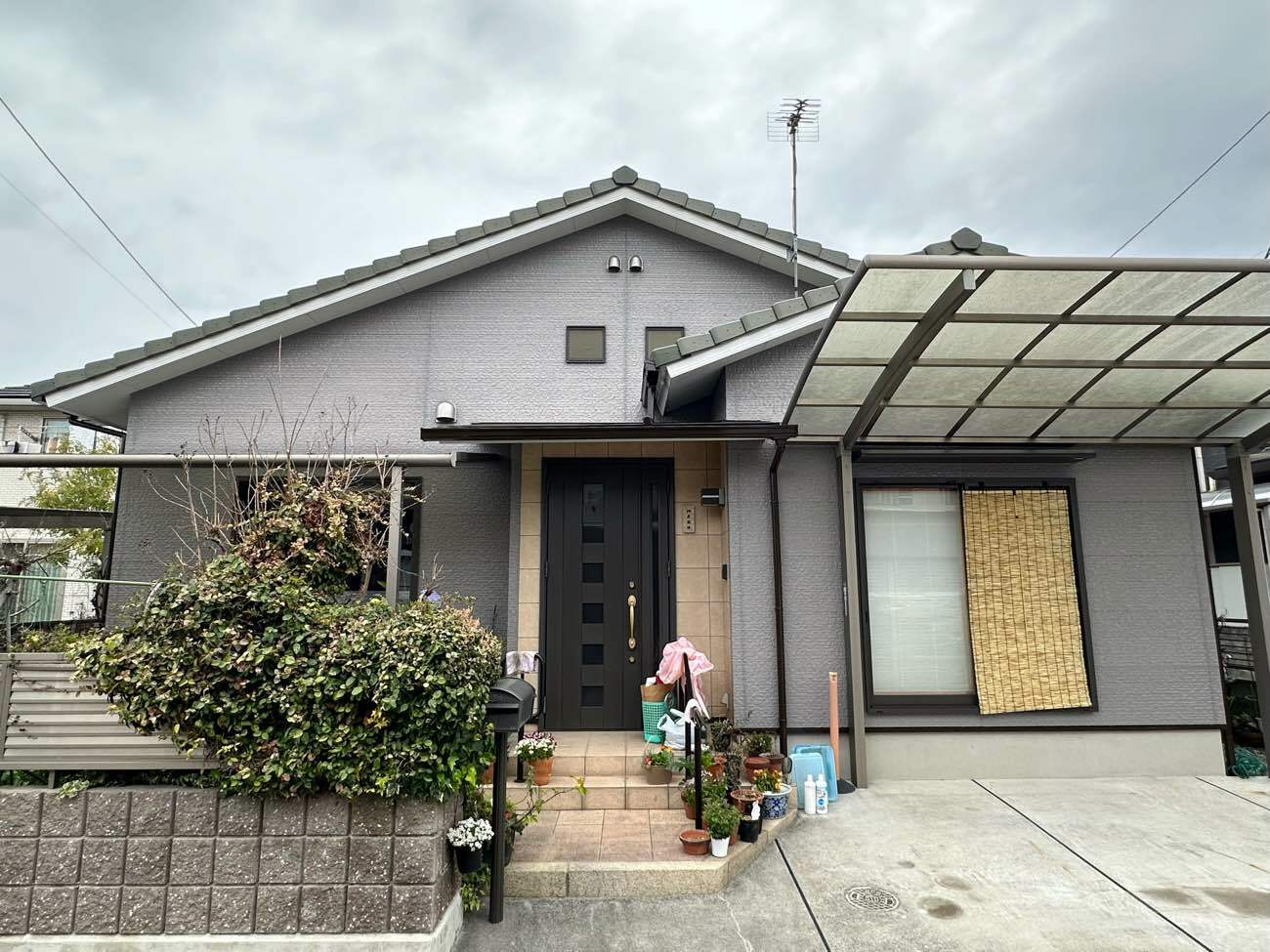 松山市　S.S様邸　外壁塗装　2024/4/11