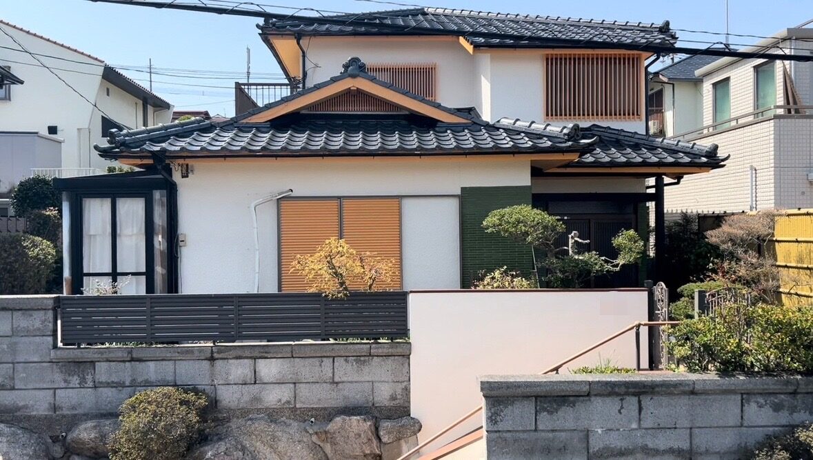 福岡市西区　匿名様邸　外壁塗装工事　屋根塗装工事　築43年