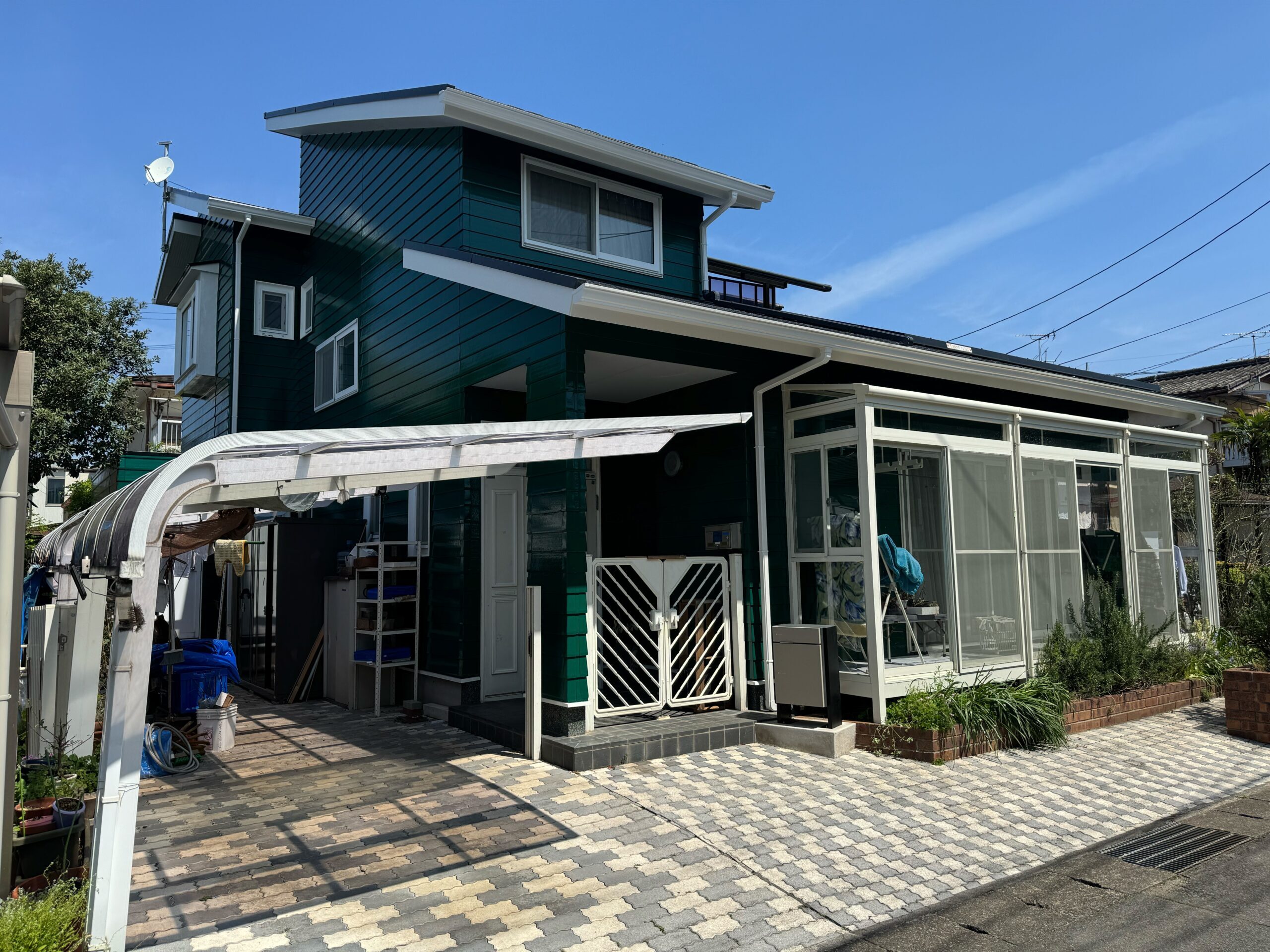 熊本市中央区 I様邸 屋根塗装工事 外壁塗装工事 20240403