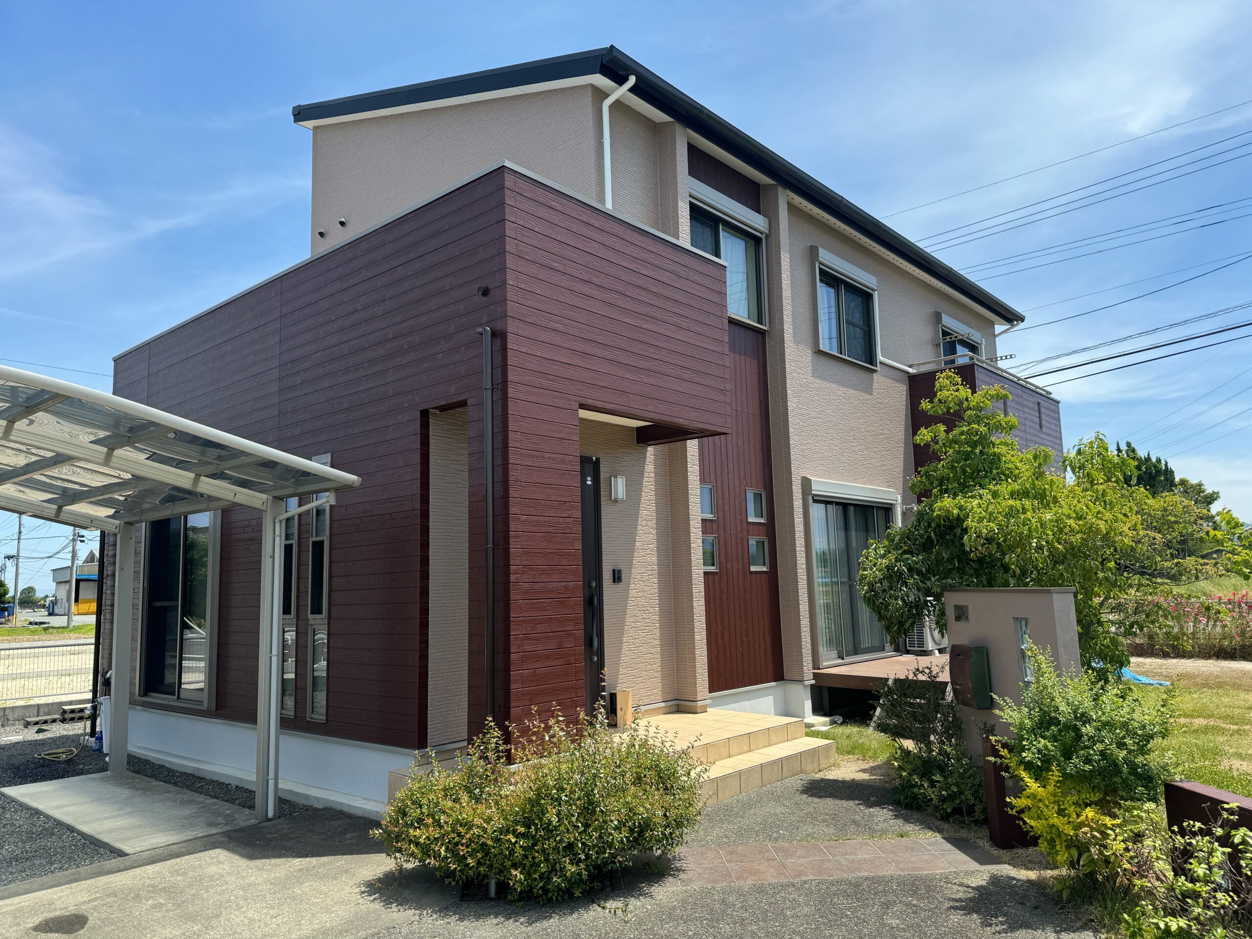 熊本市南区 S様邸 屋根塗装工事 外壁塗装工事 20240510