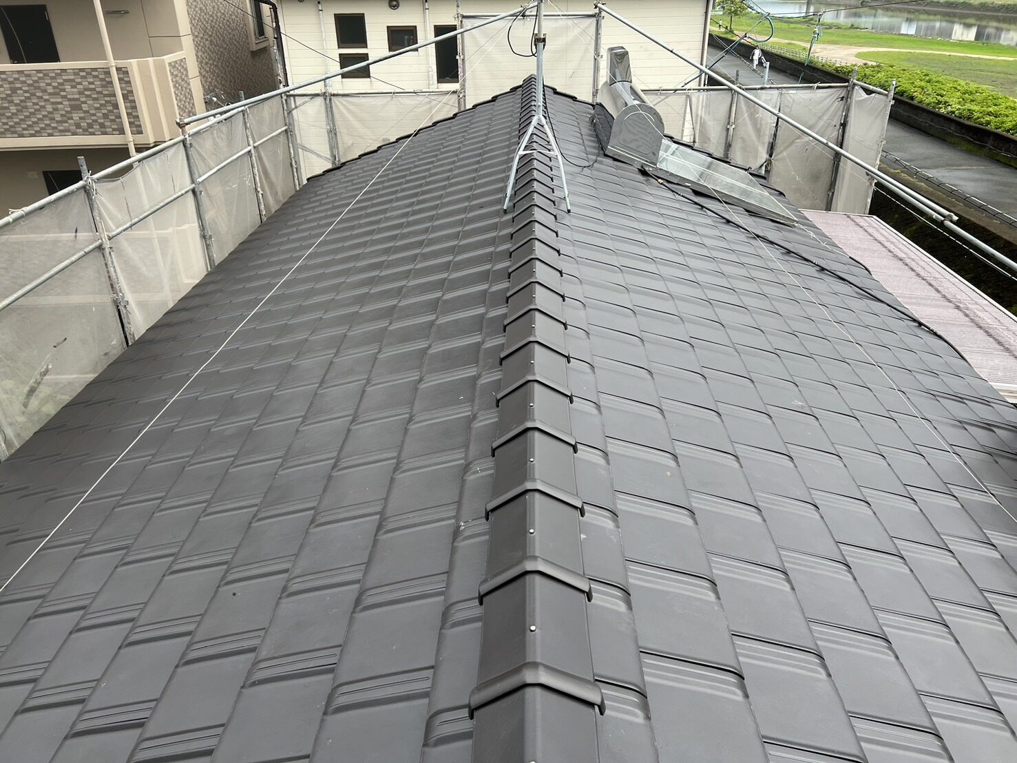 熊本市中央区 N様邸 屋根葺き替え工事  20240501