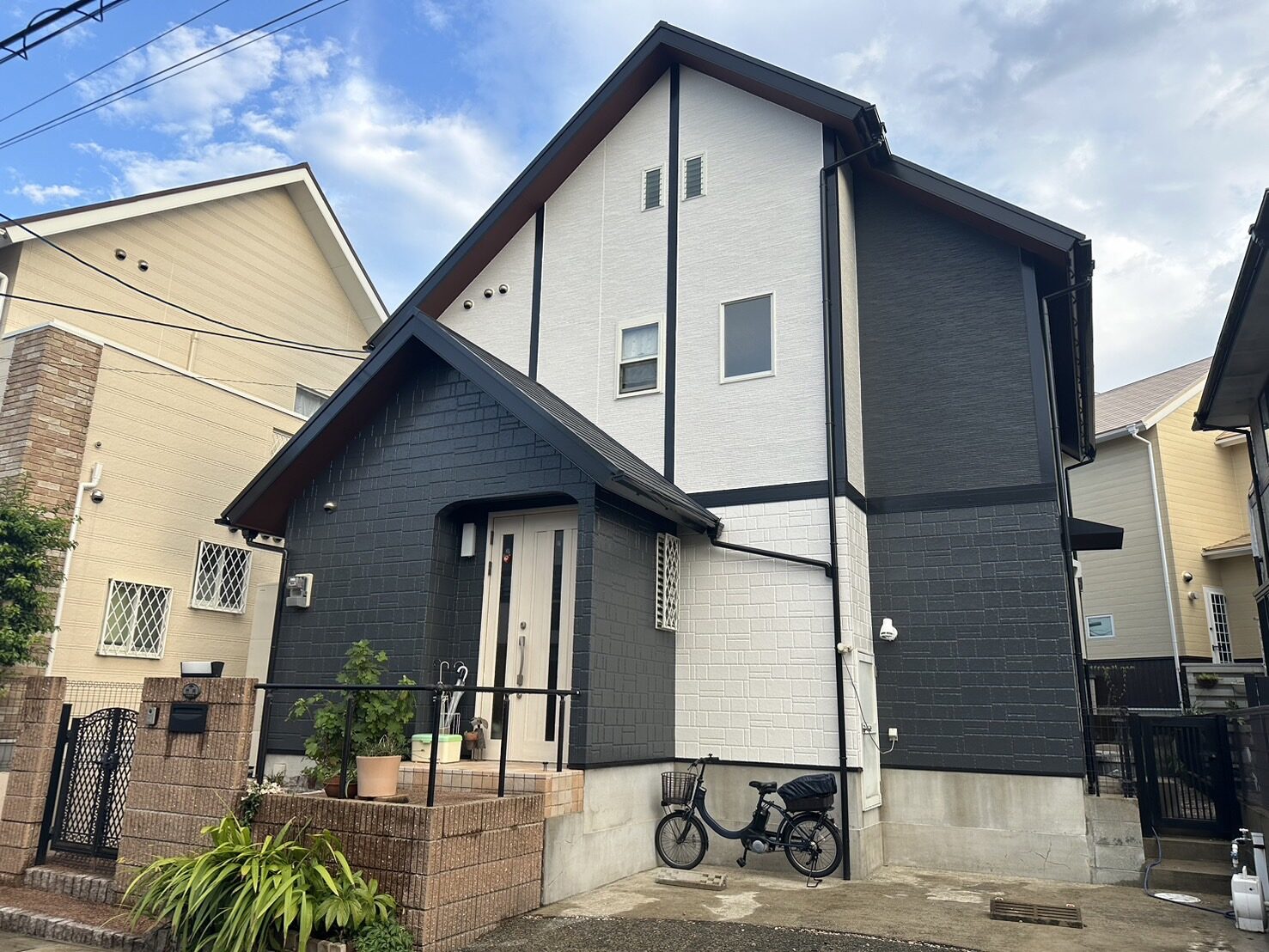 福岡市城南区　T様邸　外壁塗装工事　屋根塗装工事　築20年