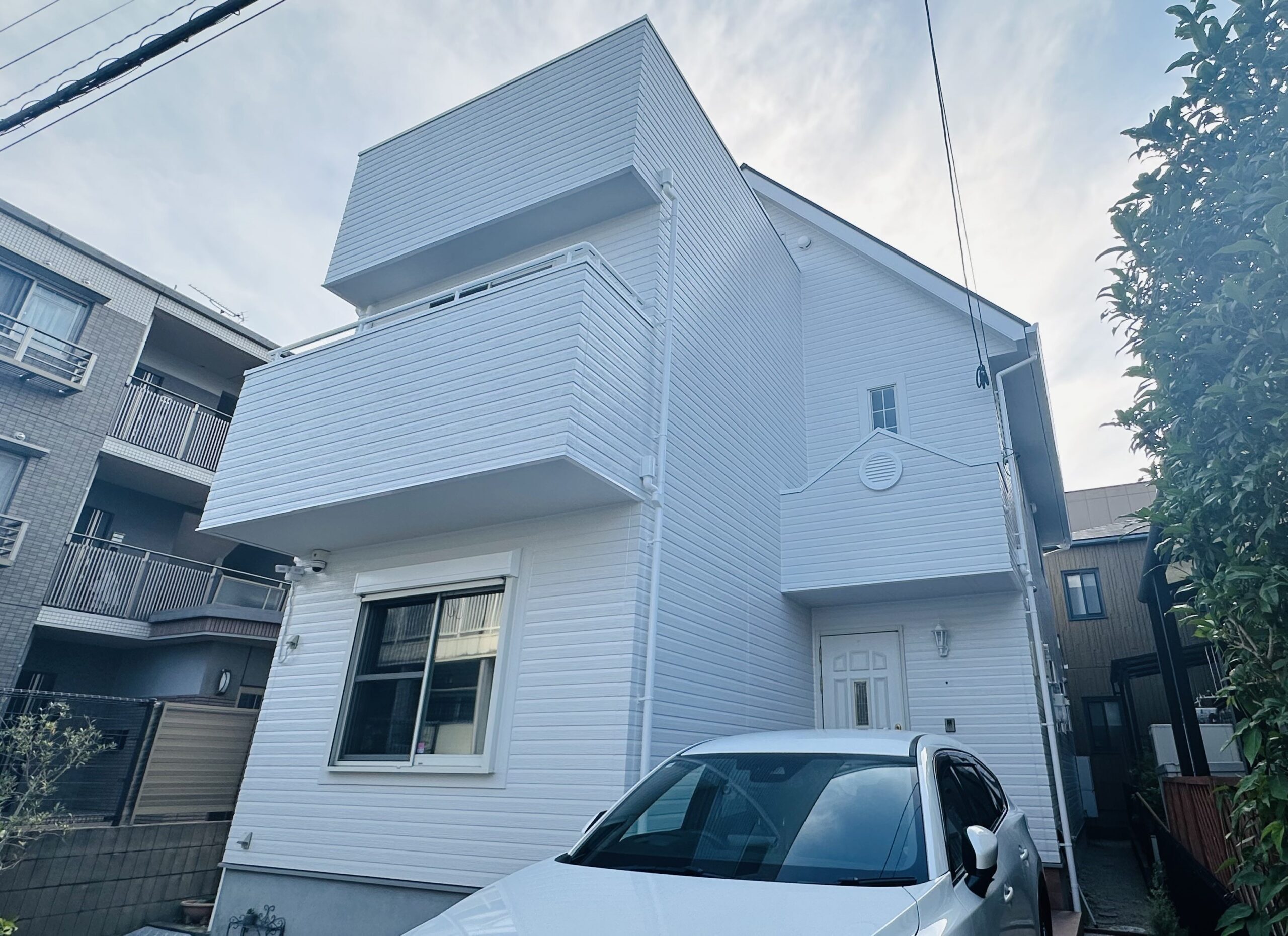 福岡市早良区　W様　外壁塗装工事　屋根塗装工事　築20年