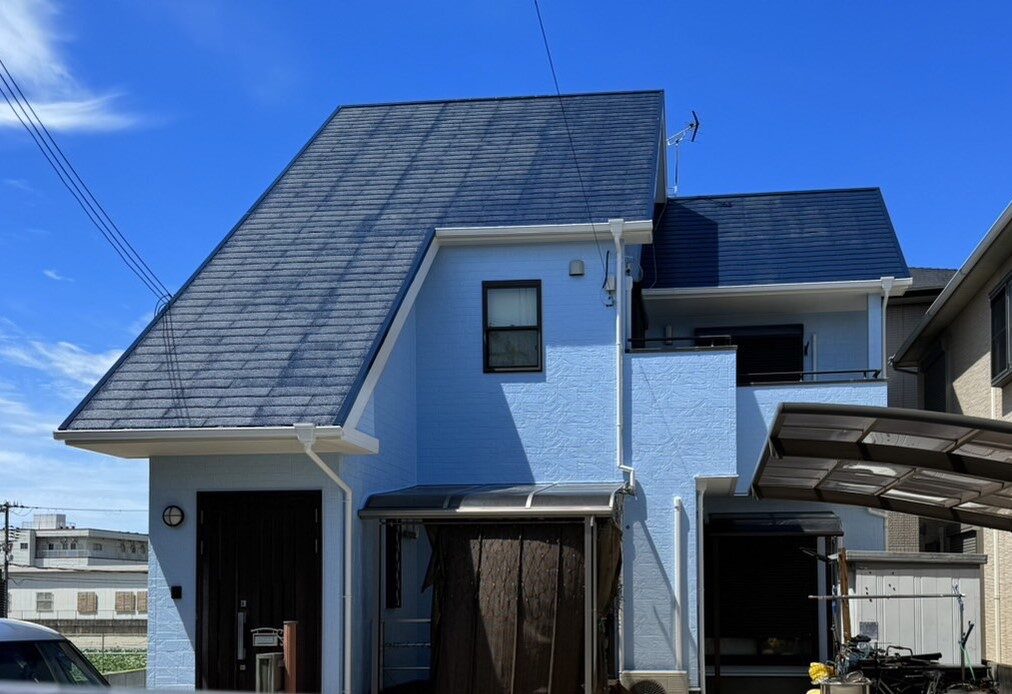 和歌山市　匿名様邸　外壁塗装、屋根塗装工事　2024/07/26