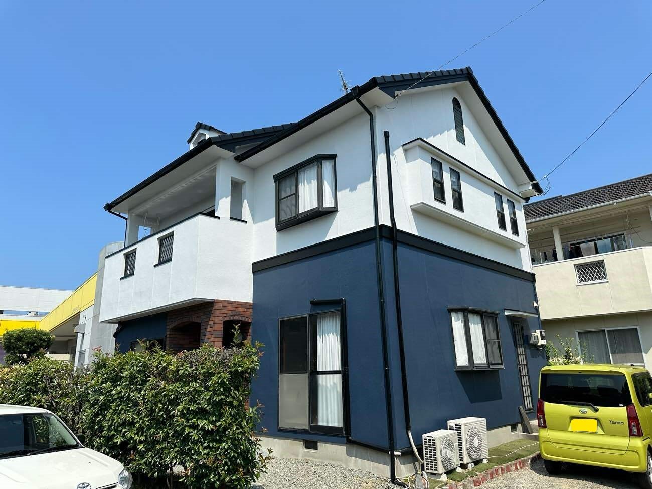 松山市　匿名様邸　外壁塗装　屋根塗装　2024/8/23