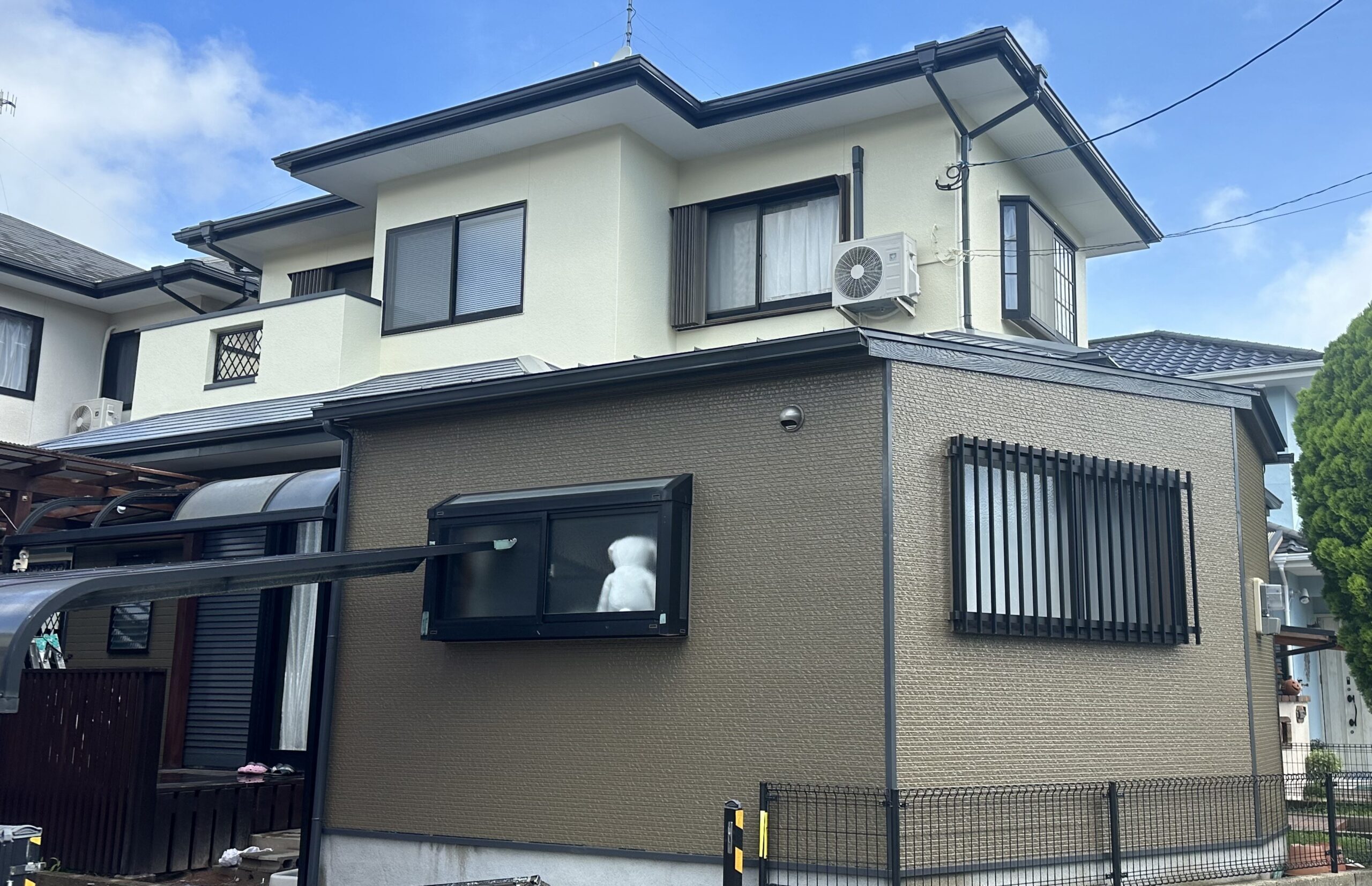 福岡市早良区　K様　外壁塗装工事　屋根塗装工事　築30年
