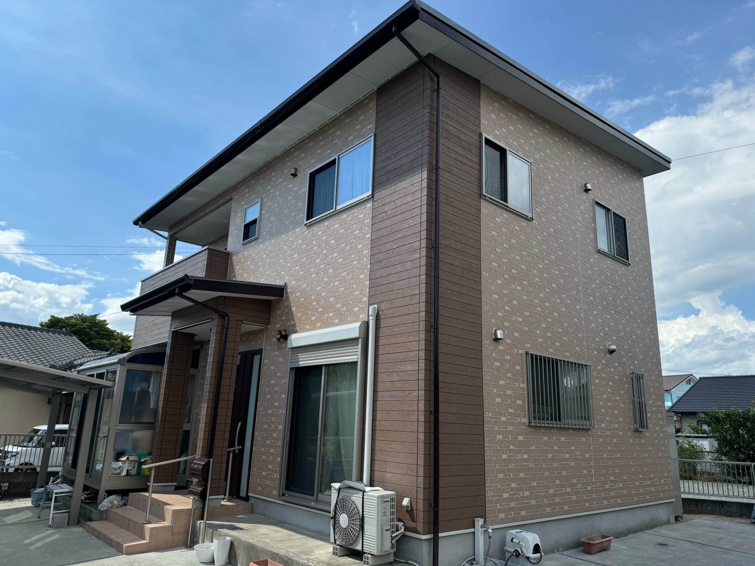 菊池市泗水町 T様邸　外壁塗装工事　20240819