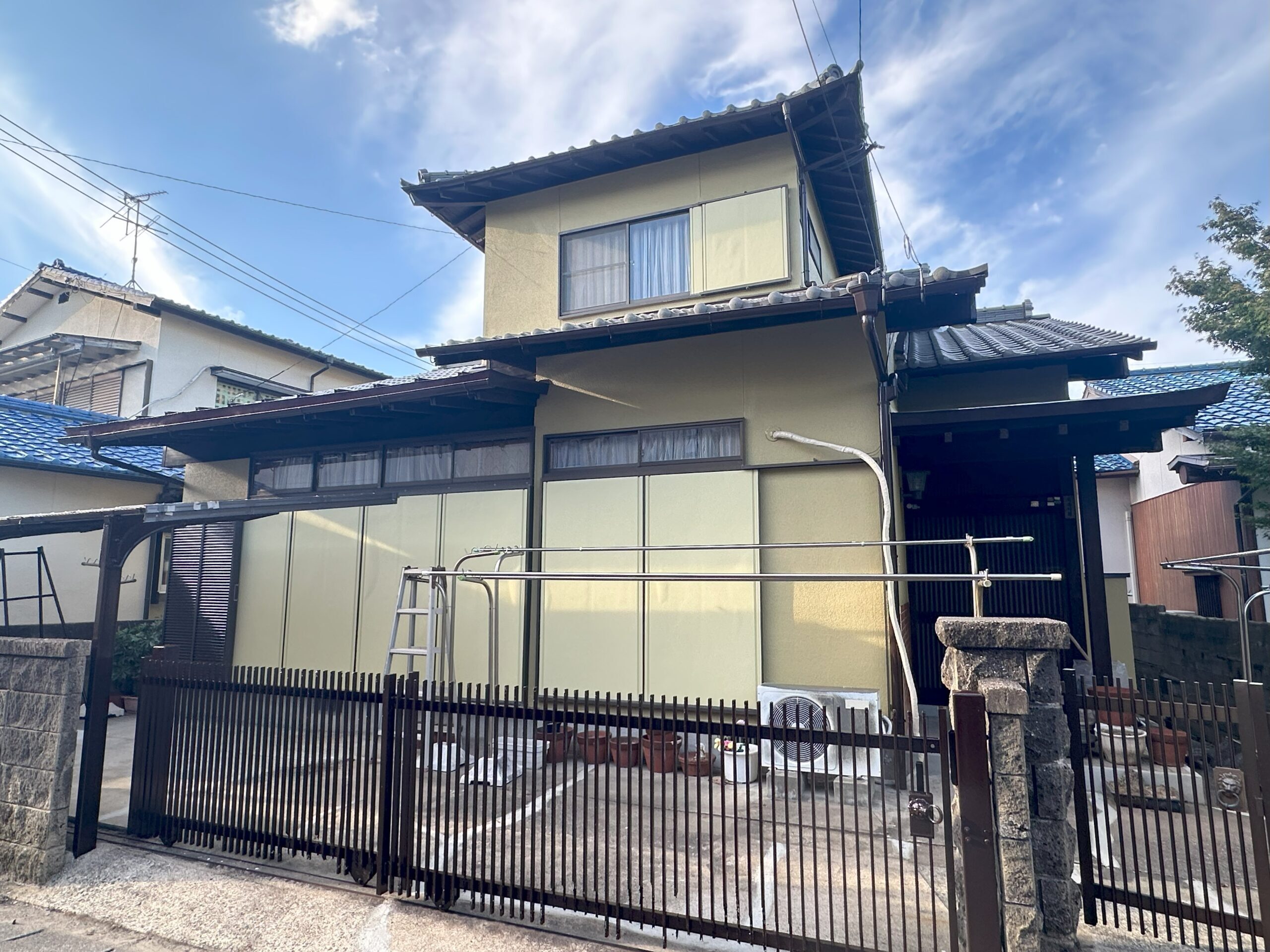 福岡市早良区　K様邸　外壁塗装工事　築45年