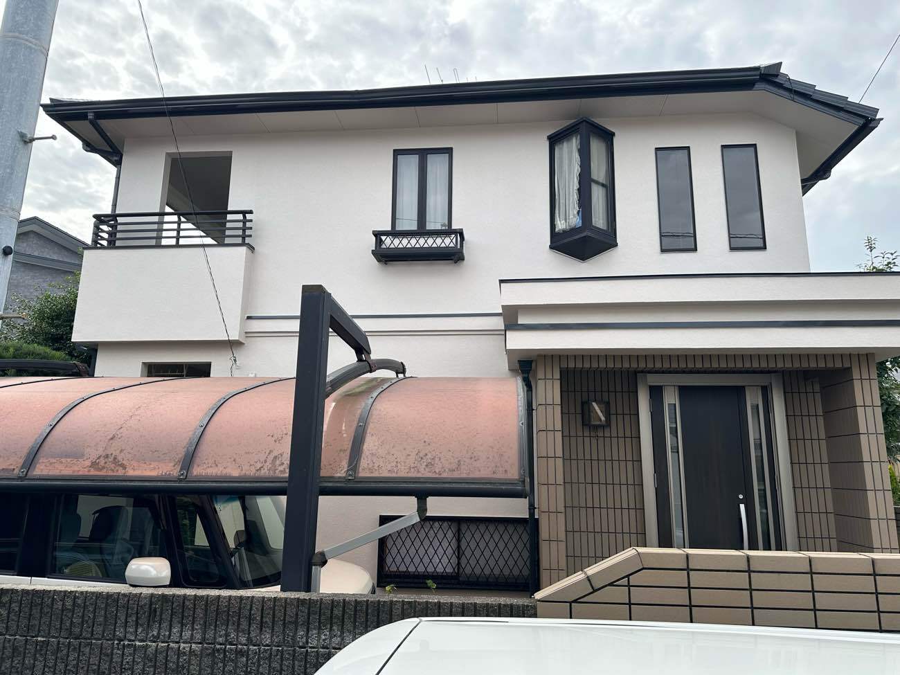 松山市　近藤様　外壁塗装　屋根塗装　2024/11/16