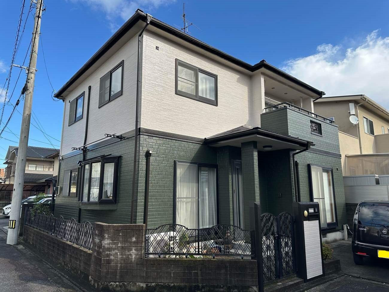 松山市　匿名様邸　外壁塗装　屋根塗装　2024/12/6